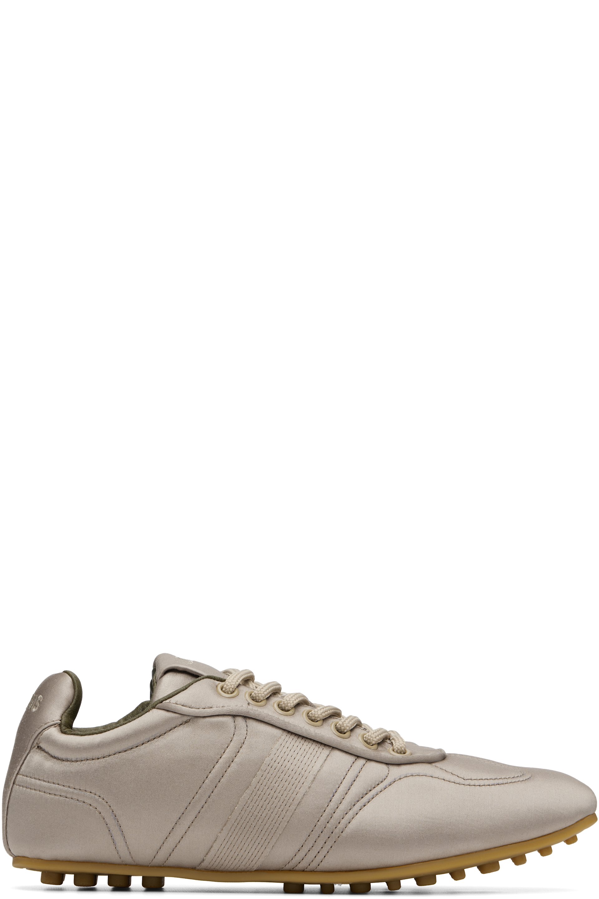 Alohas - Baskets Tb.69 taupe en satin