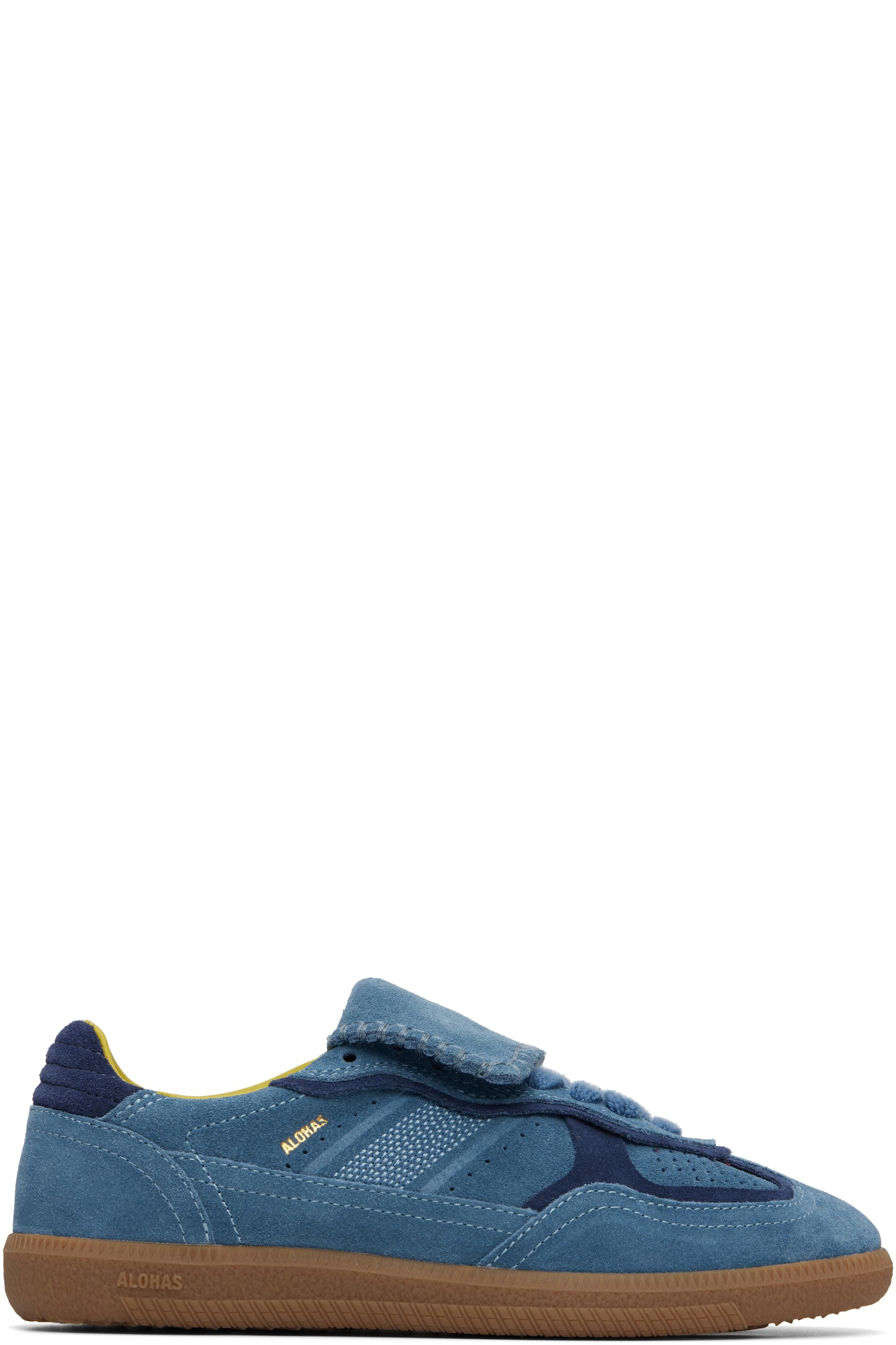 Alohas - Baskets Tb.490 Club bleues en suède