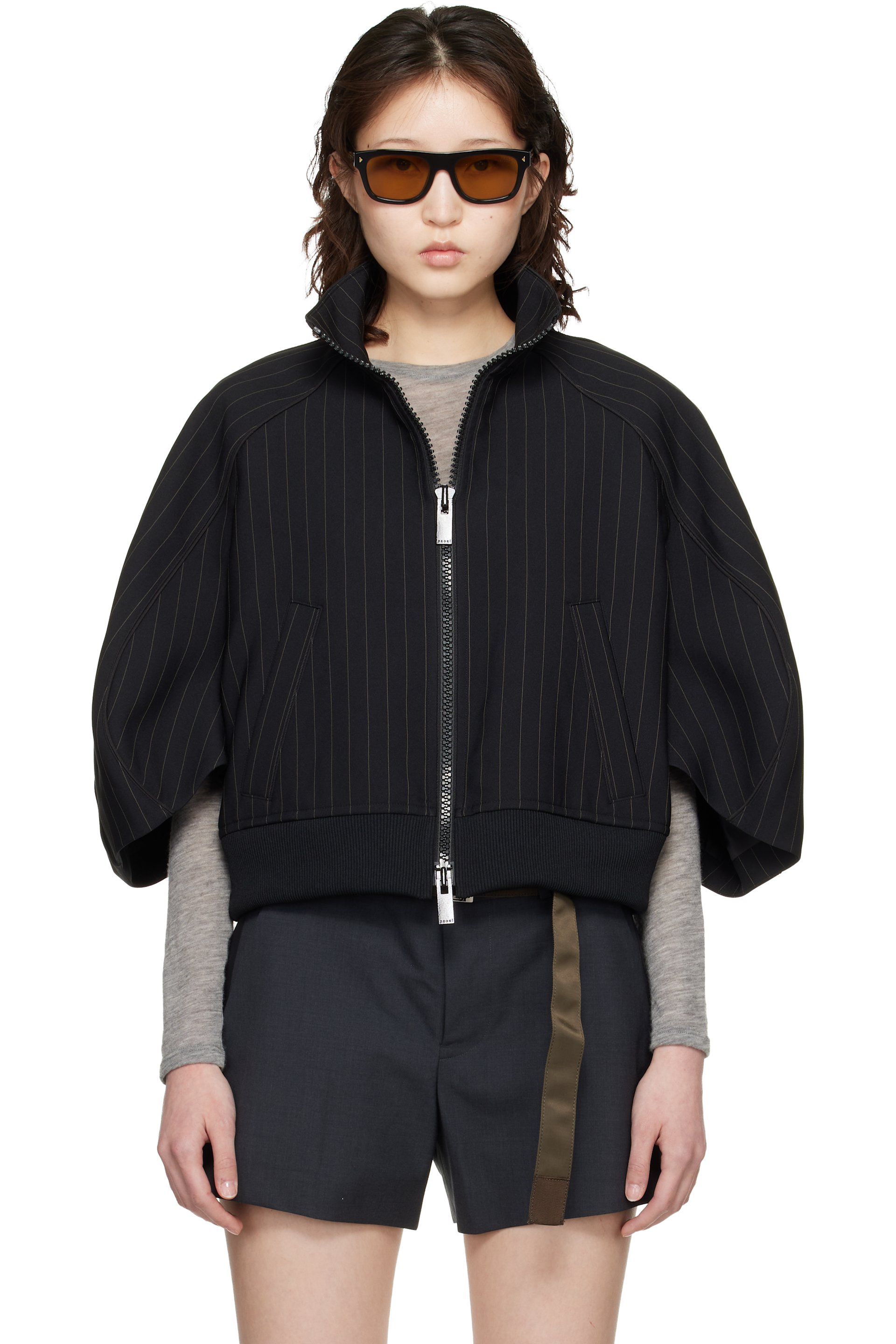 sacai SS24 Satin Quilted Blouson 2 サテン サカイ - sacai | Satin Quilted Blouson-Black-2の通販 | RESTIR リステア