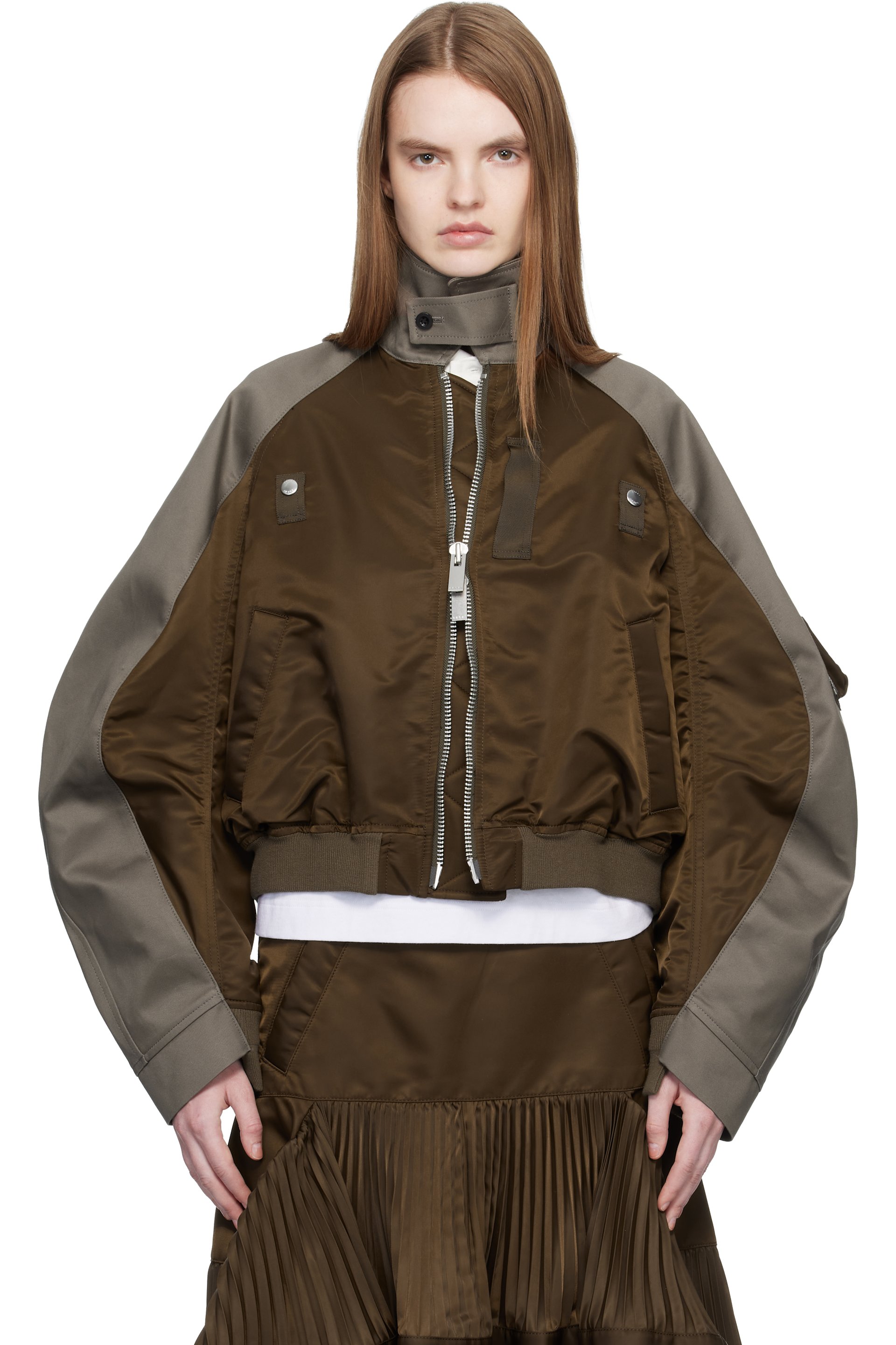 ウィメンズ用 sacai ボンバー | SSENSE 日本