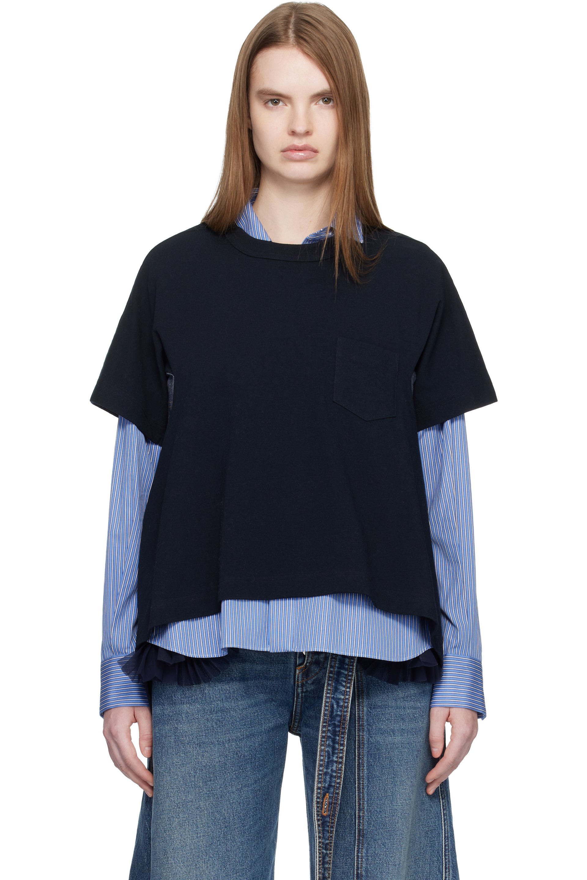 sacai Tops for Women | SSENSE