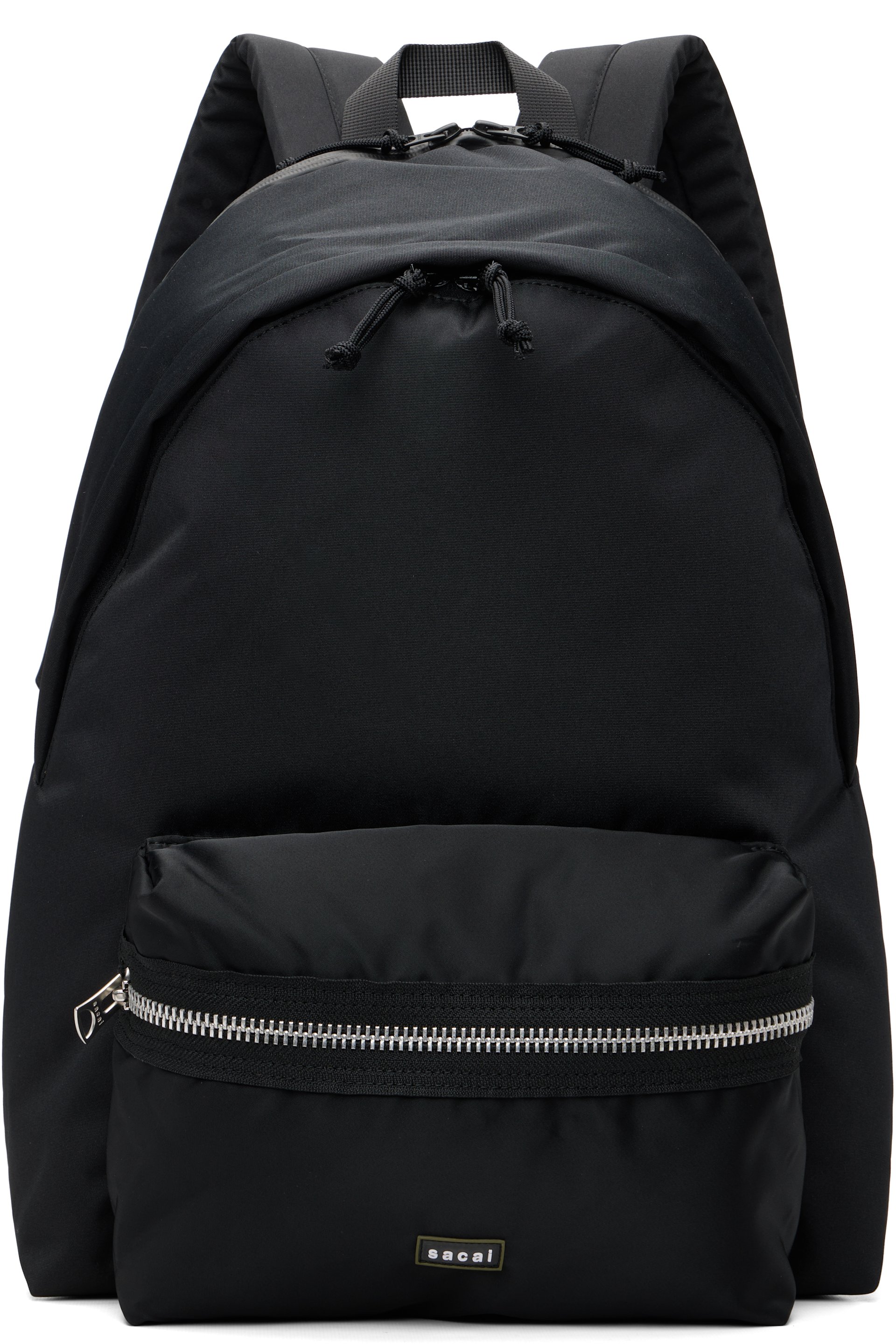 sacai - Black Pocket Backpack