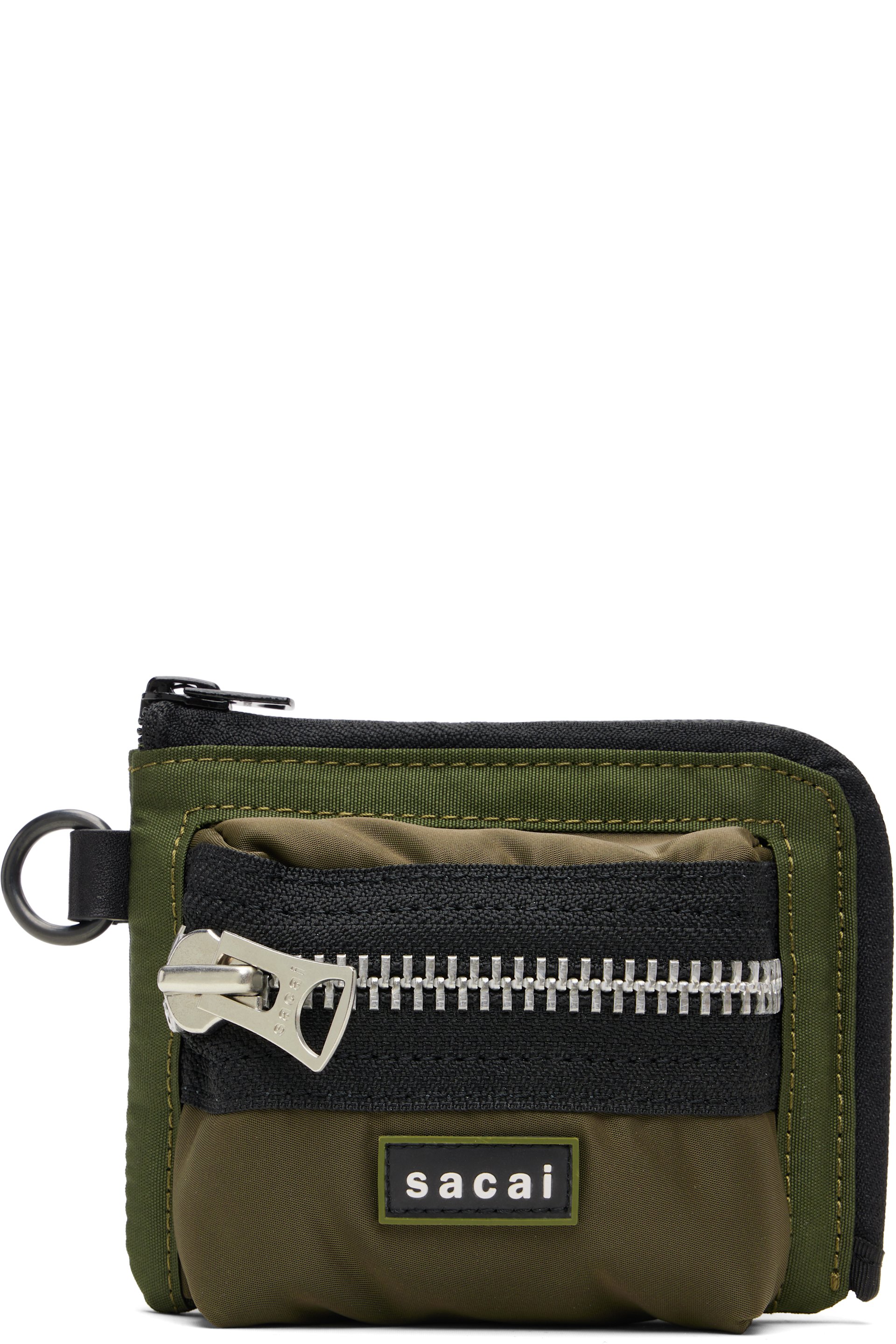 sacai - Khaki Pocket Fragment Pouch