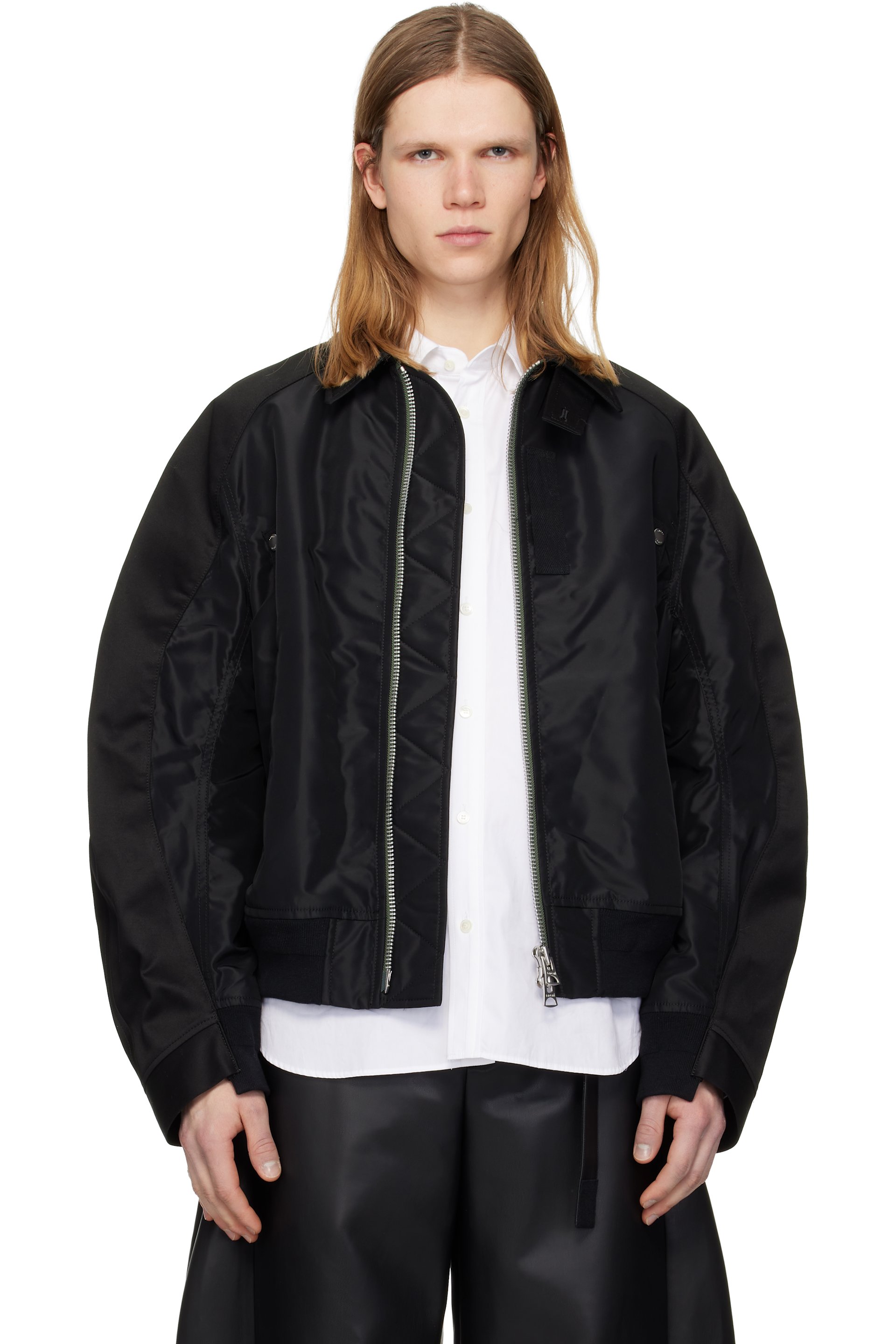 メンズ用 sacai ボンバー | SSENSE 日本