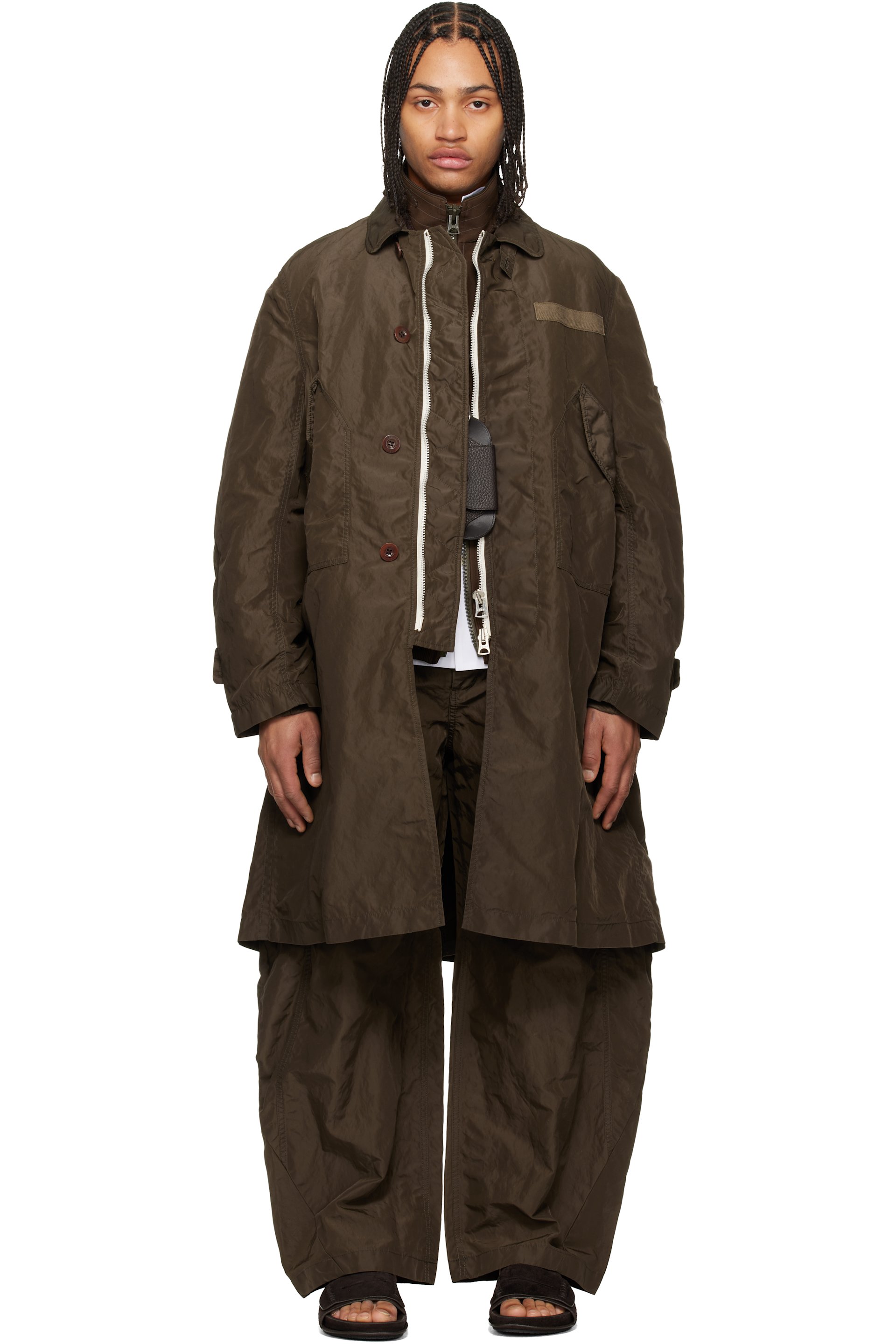 【新品】sacai メンズコート メンズ用 sacai ジャケット & コート | SSENSE 日本