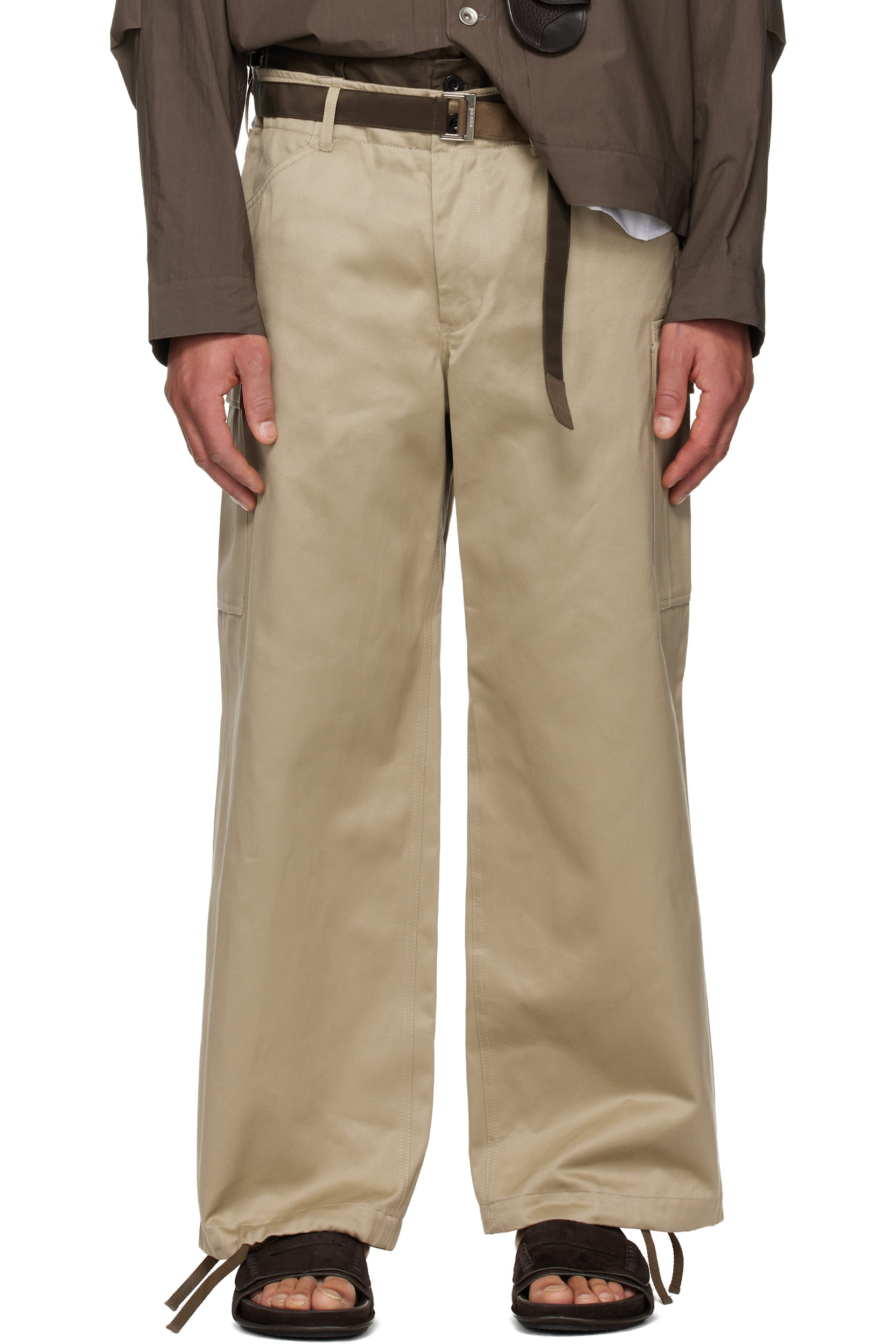 sacai Cargo Pants for Men | SSENSE