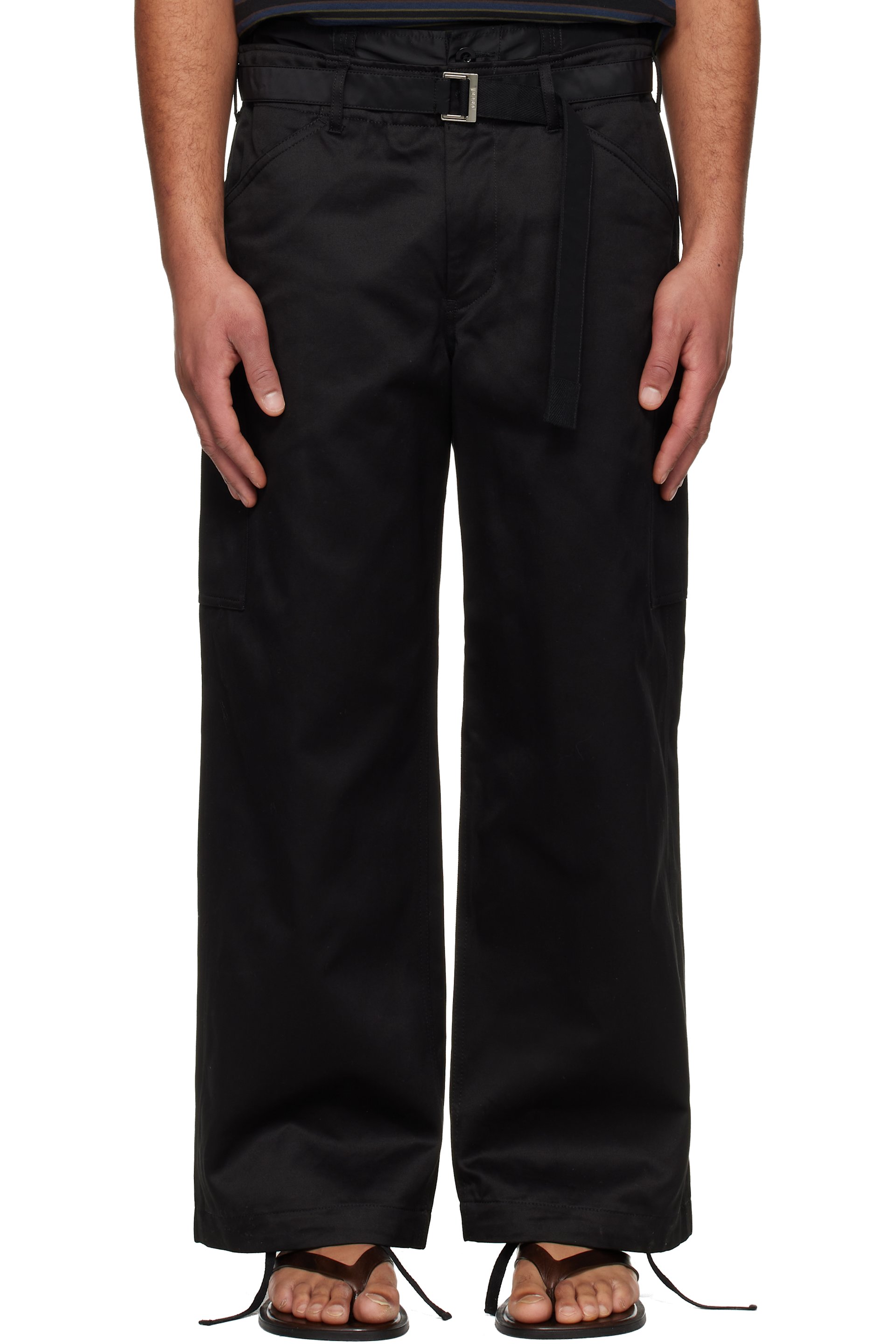 sacai Cargo Pants for Men | SSENSE