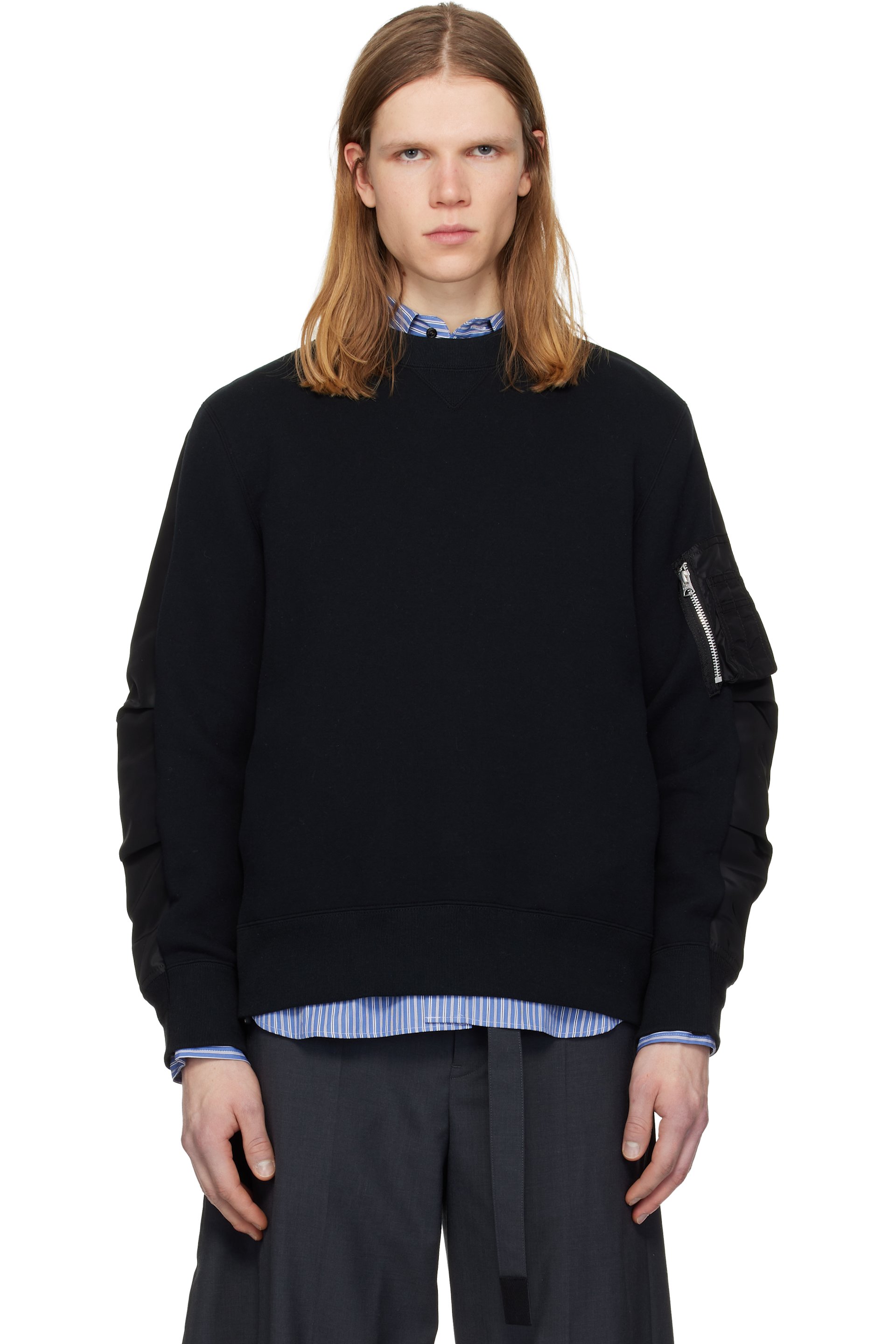限定特価 sacai2023 厚手セーター 261445M204008_1.jpg
