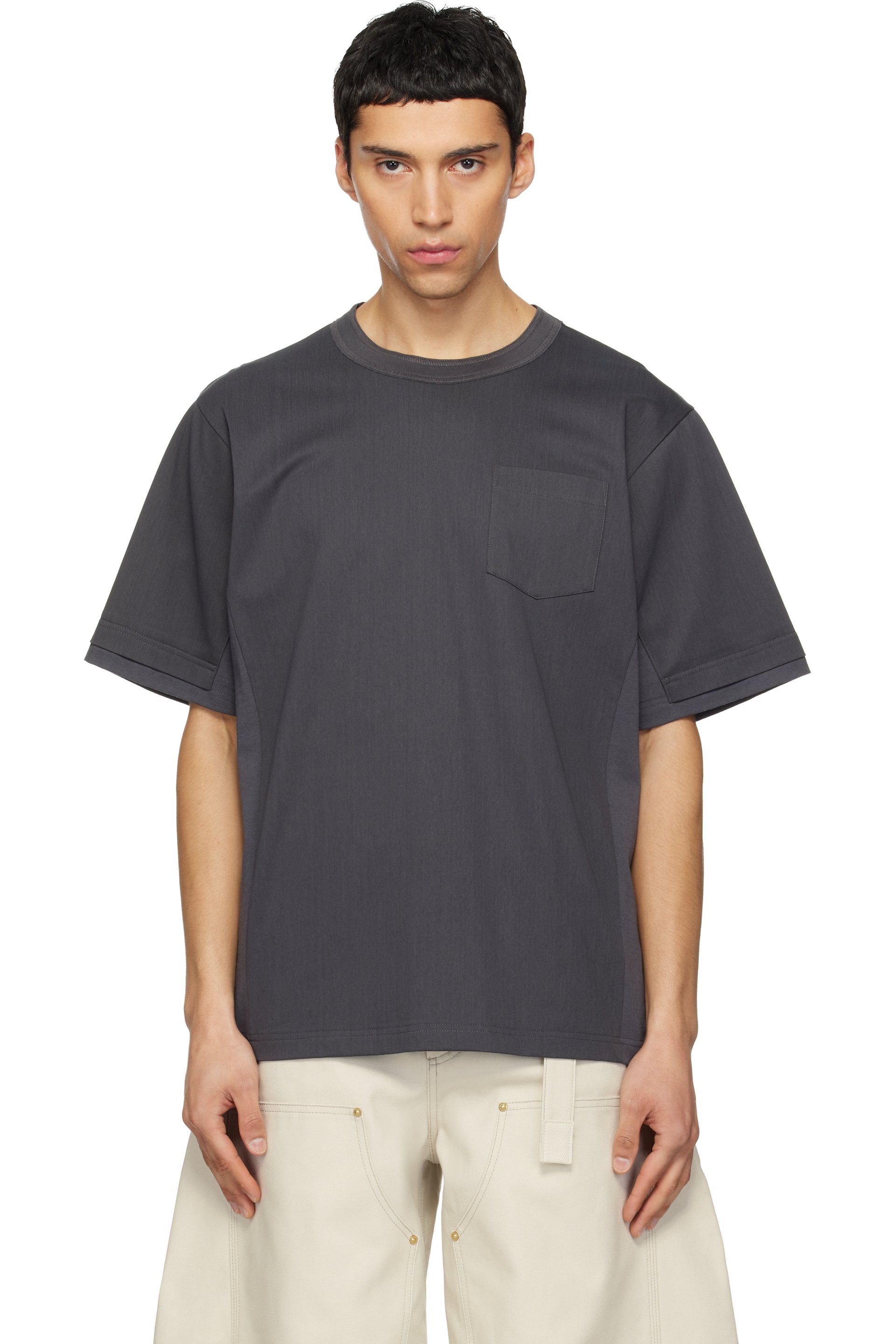 メンズ用 sacai Tシャツ | SSENSE 日本