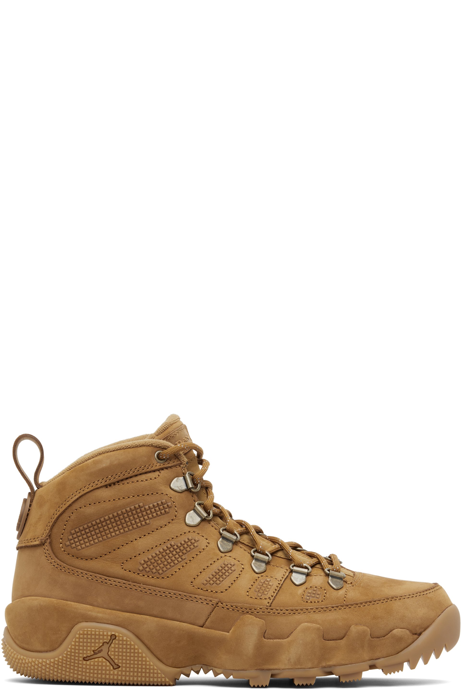Nike Jordan - Tan Air Jordan 9 Retro Boot Sneakers
