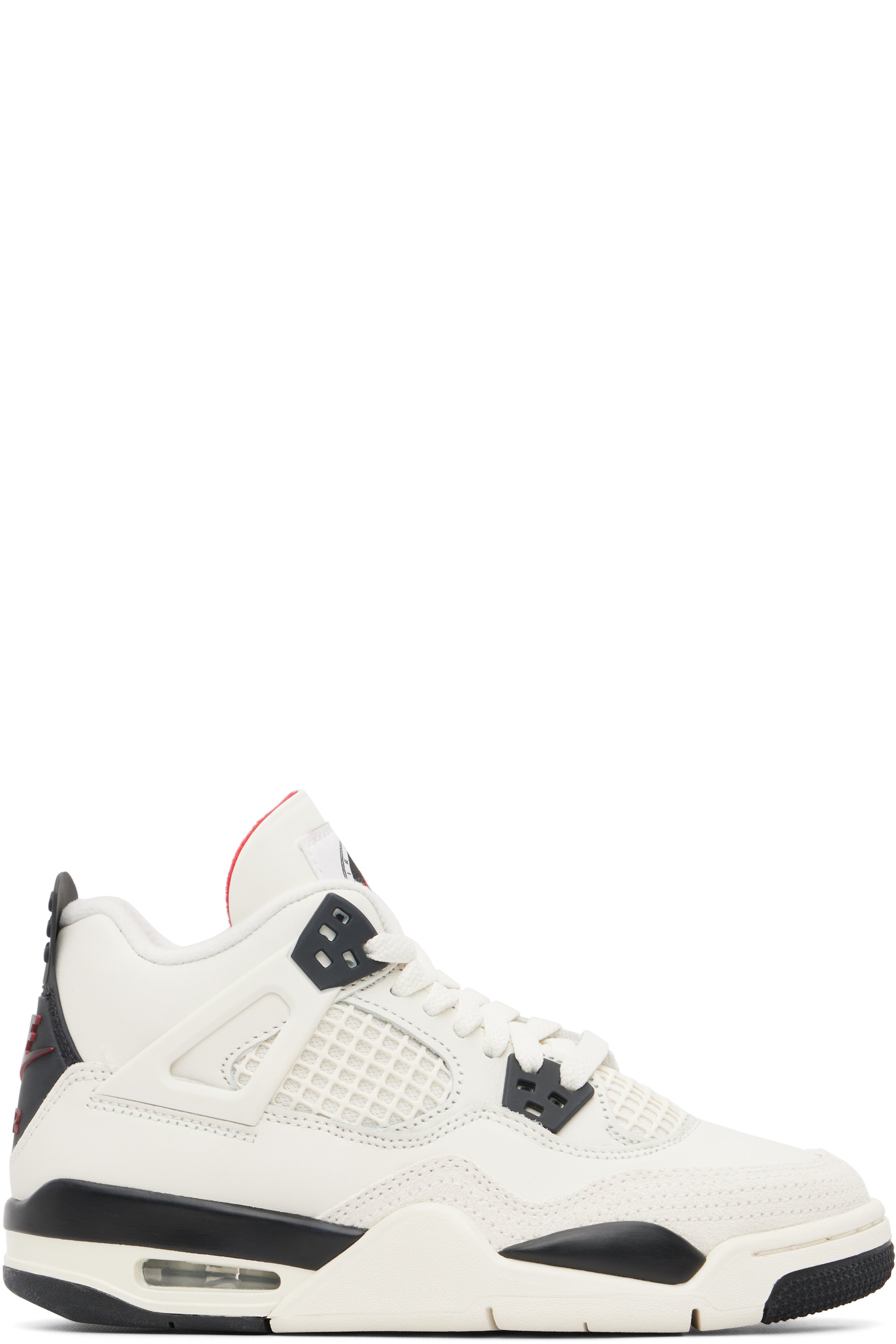 Nike Jordan - Big Kids Off-White Air Jordan 4 Retro 'Flight Club' Sneakers