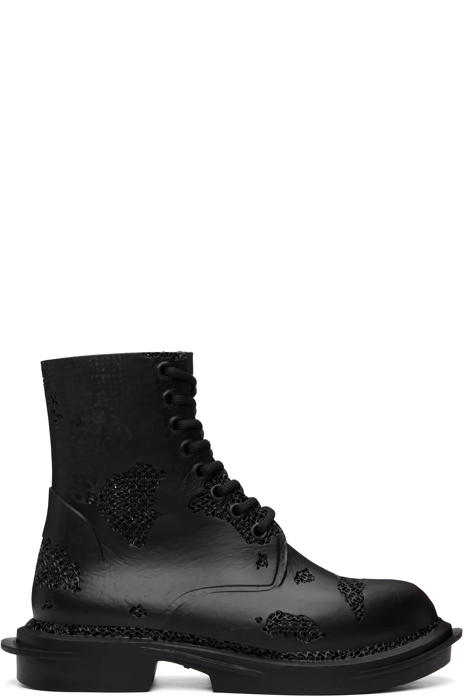 HYACYN - Black Ral Legacy Edition Erottod 3D Print Mid Boots