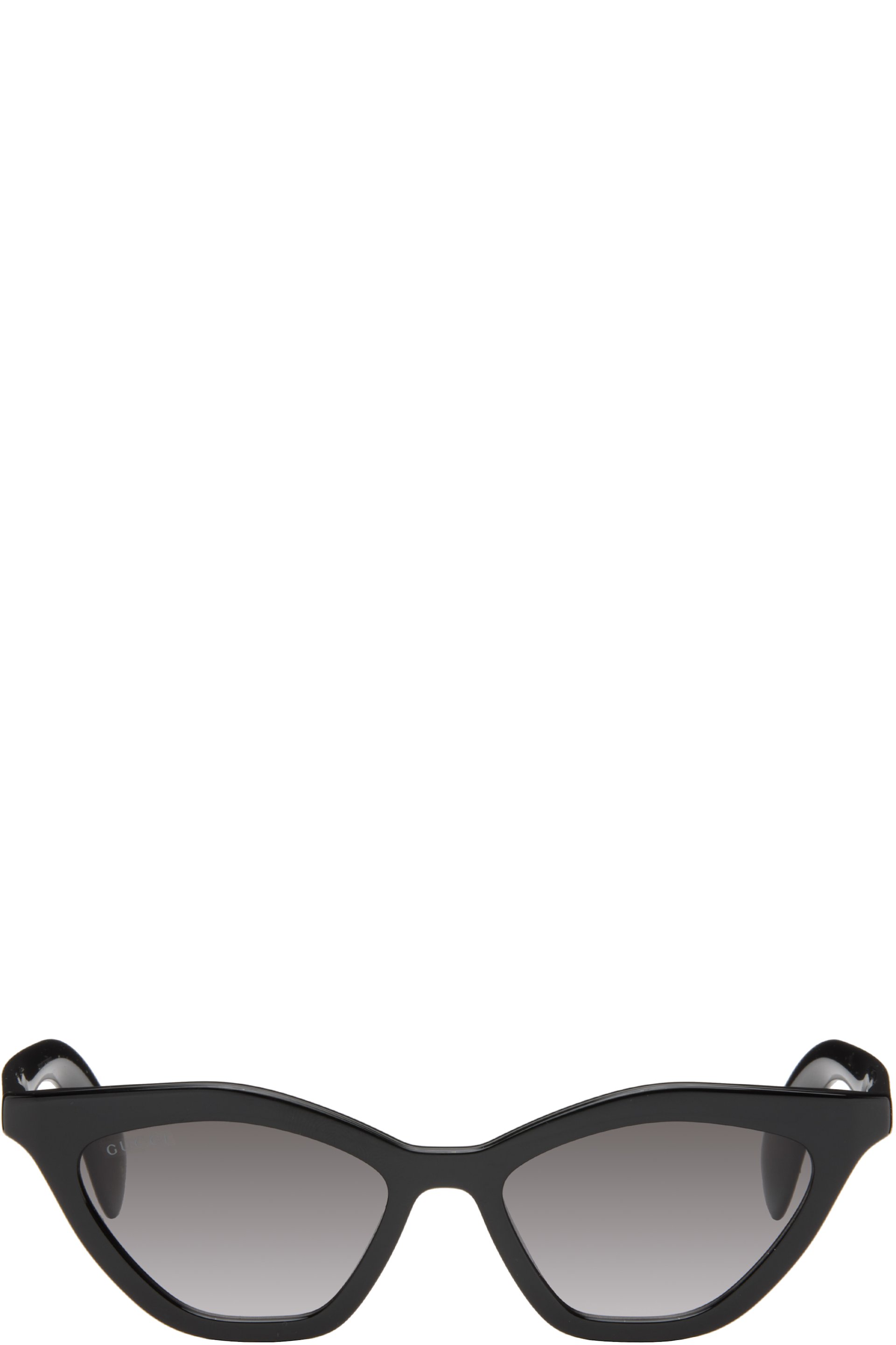 Gucci - Lunettes de soleil œil-de-chat noires