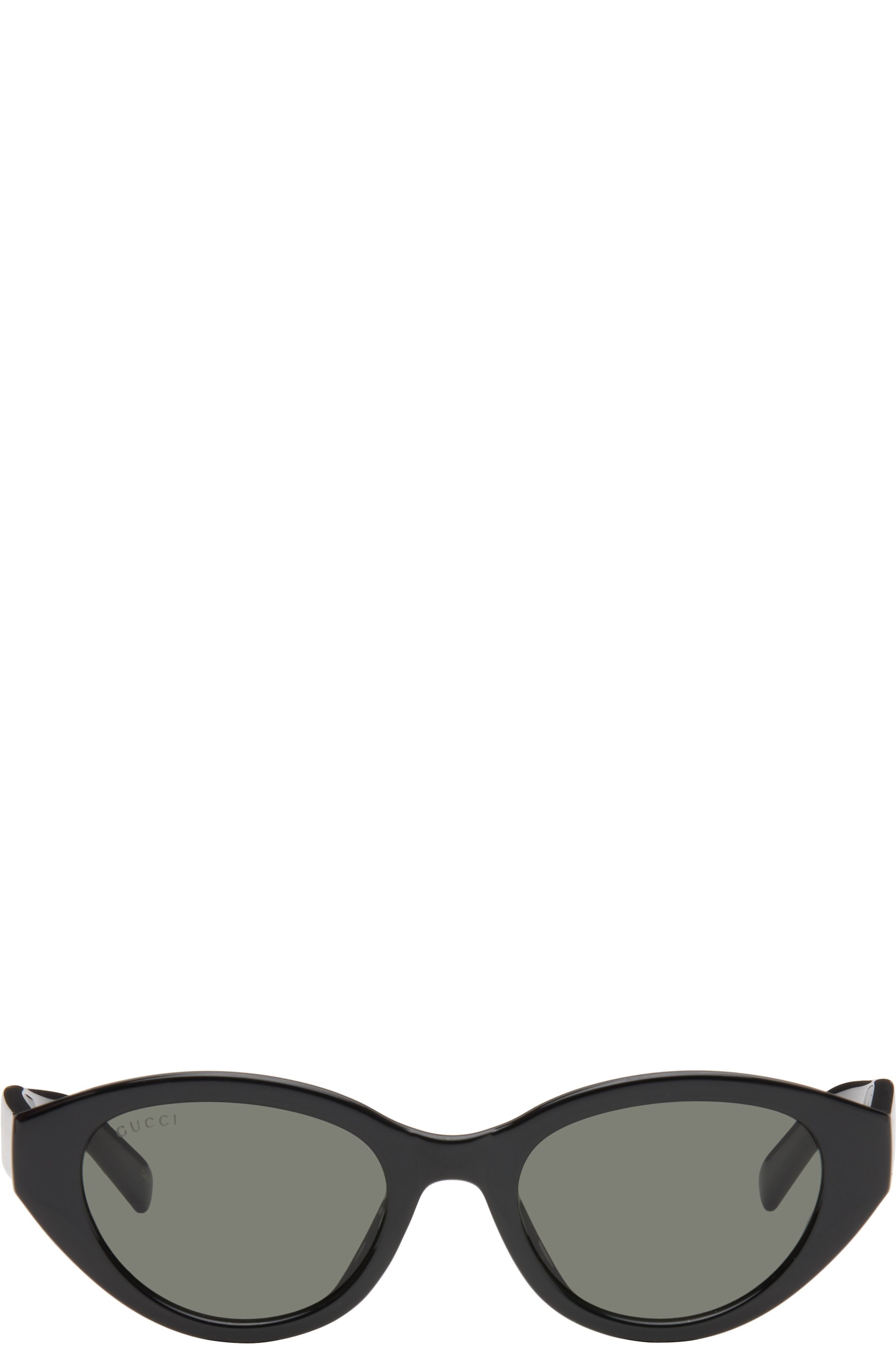Gucci - Lunettes de soleil Lines noires