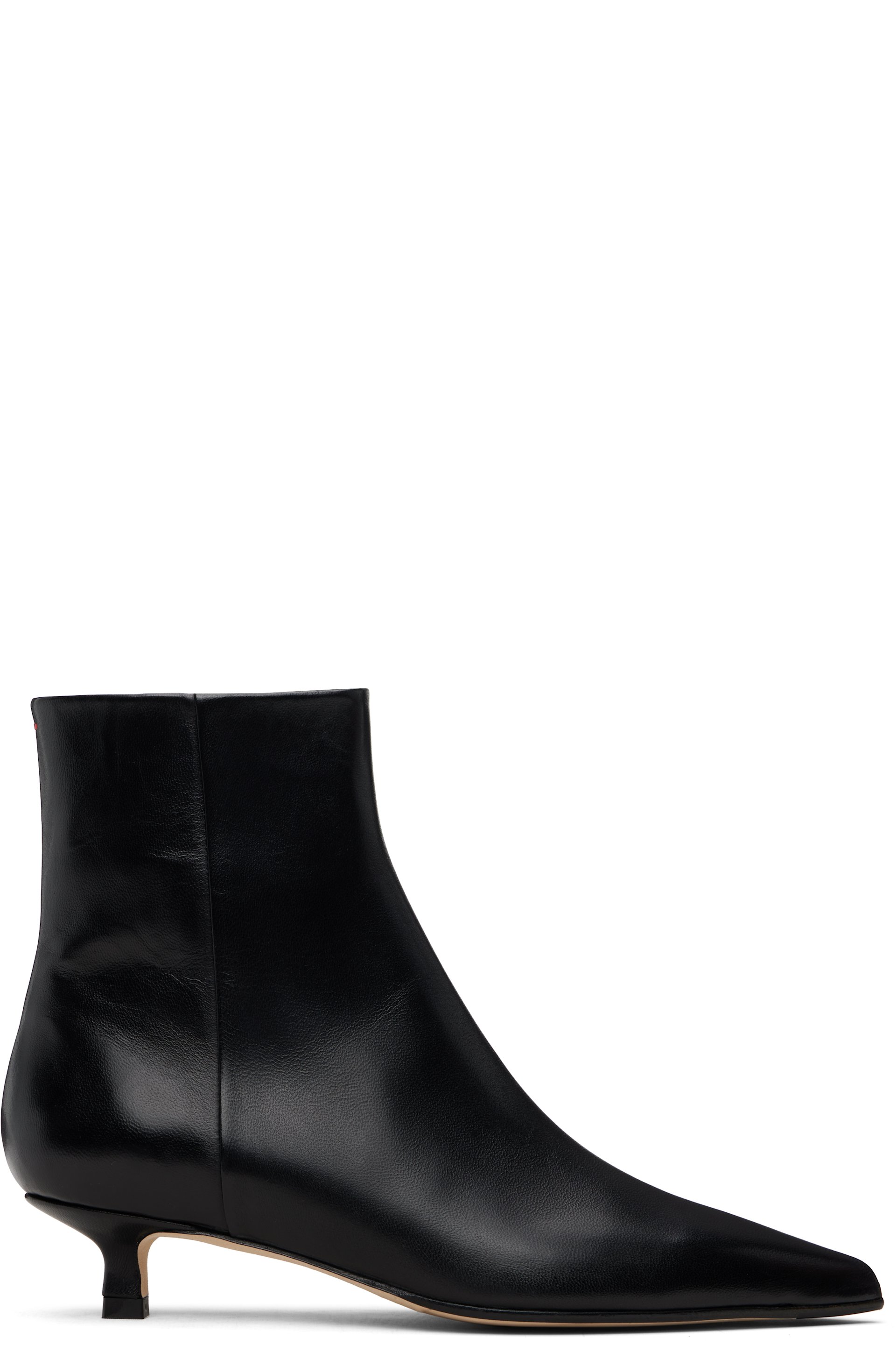 Aeyde - Black Sofie Leather Ankle Boots