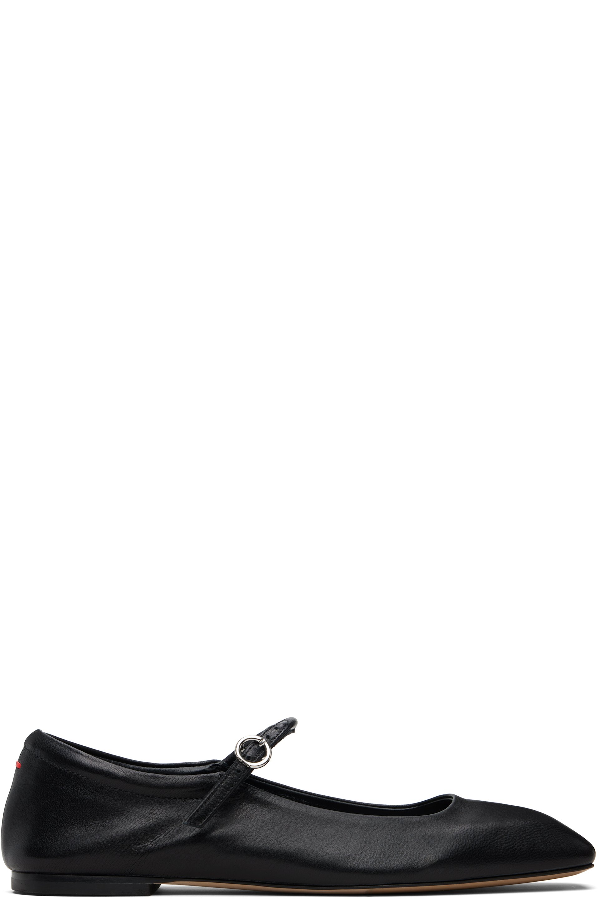 Aeyde - Black Uma Mary-Jane Flats