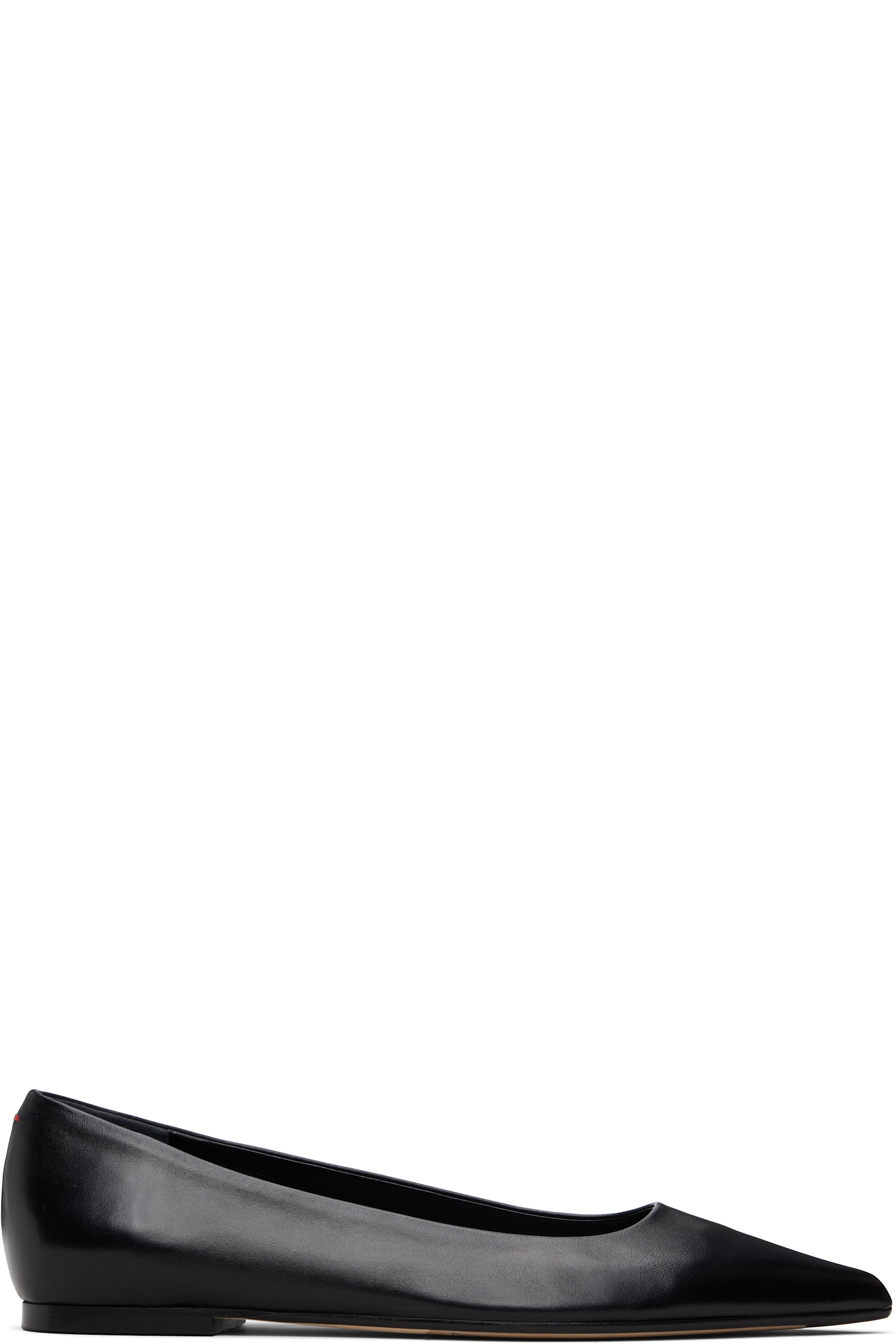 Aeyde - Black Cassy Pointed-Toe Flats