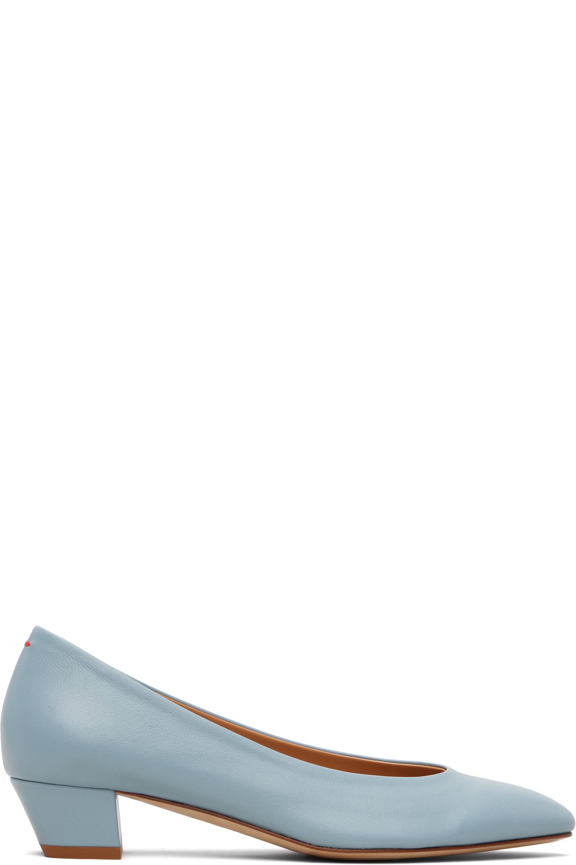 Aeyde - Blue Helia Low-Cut Heels