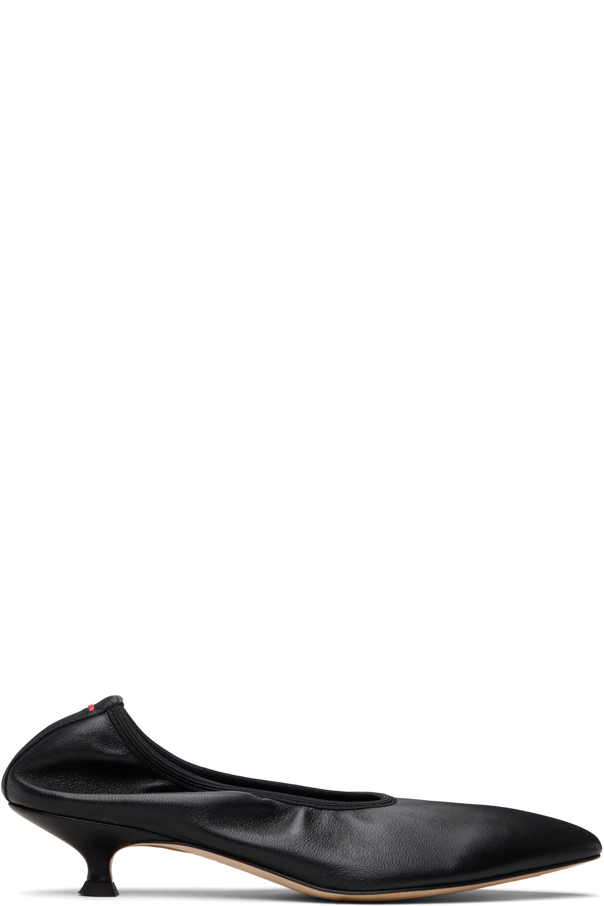 Aeyde - Black Hermia Heels