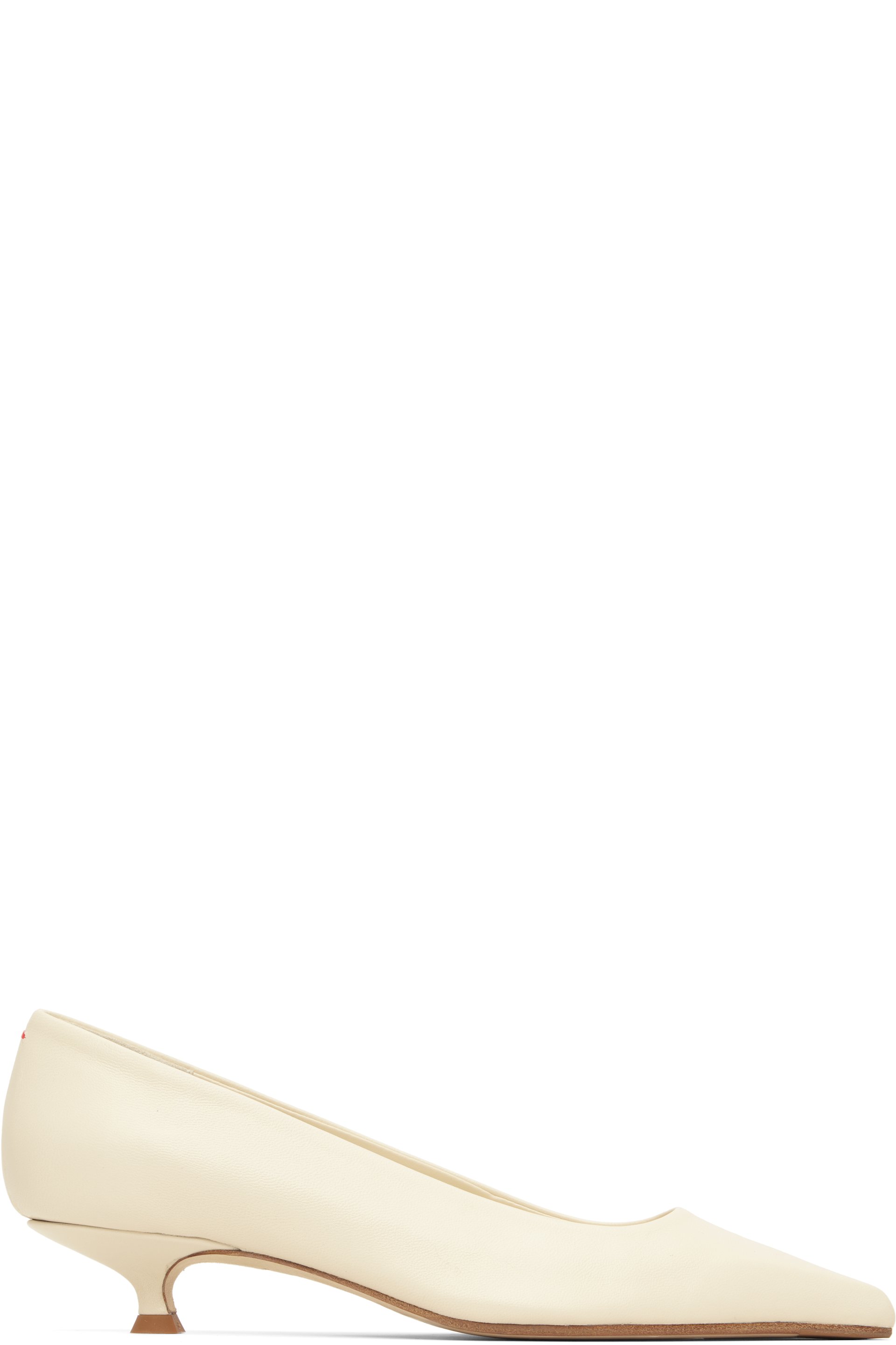 Aeyde - Off-White Cari Heels