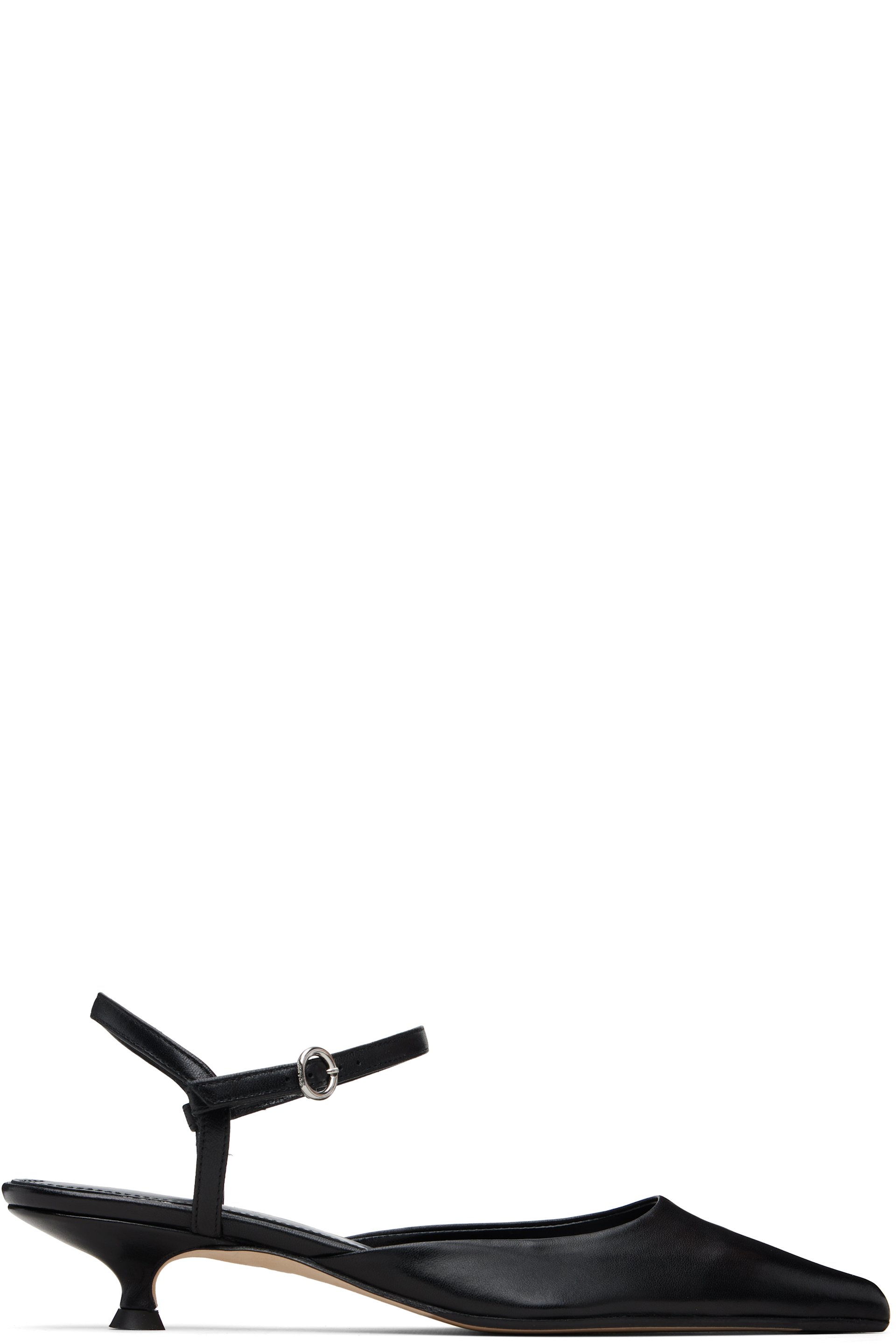 Aeyde - Black Colette Heels