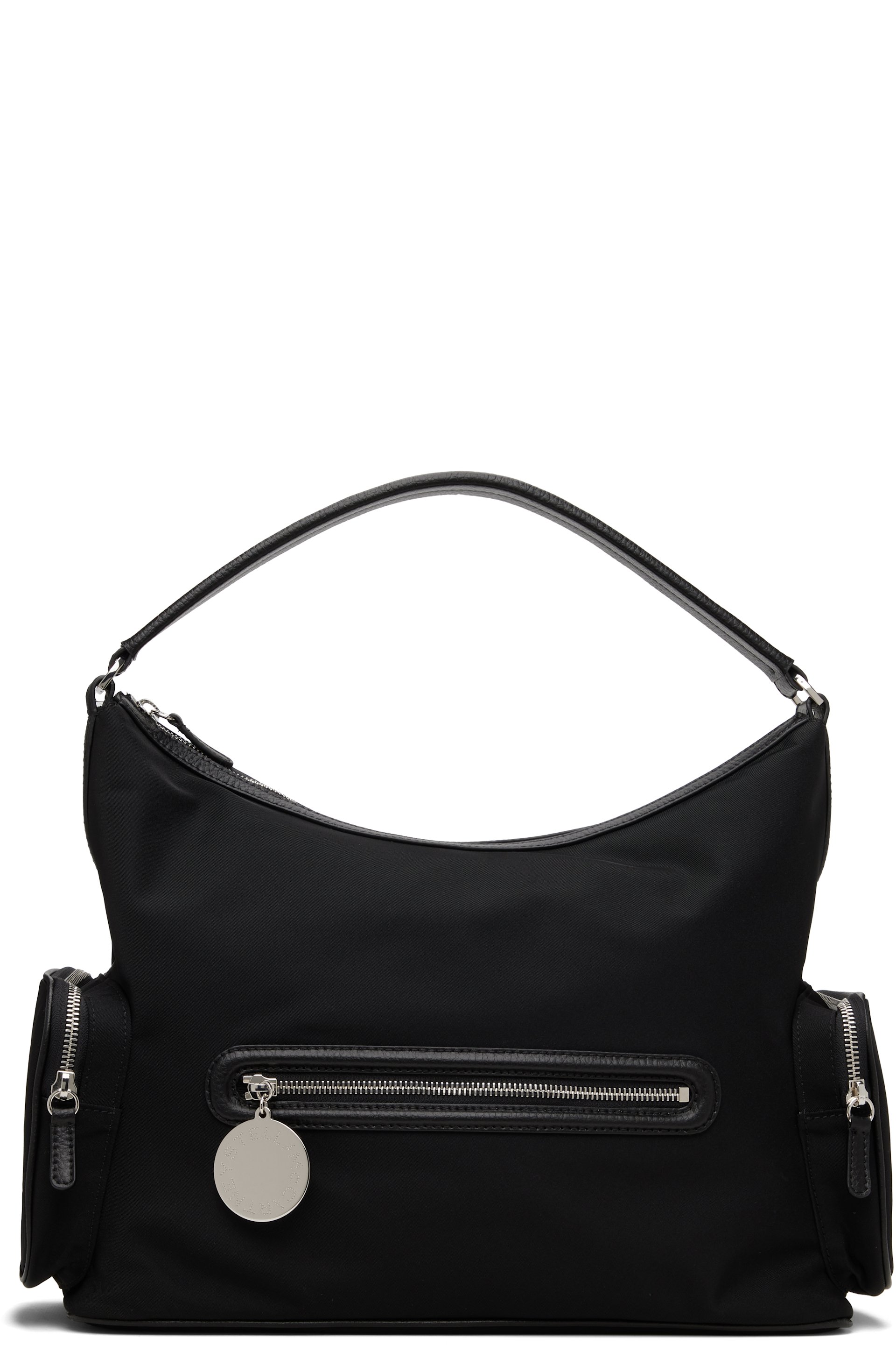 Stella McCartney - Sac Dartmoor noir en nylon ECONYL