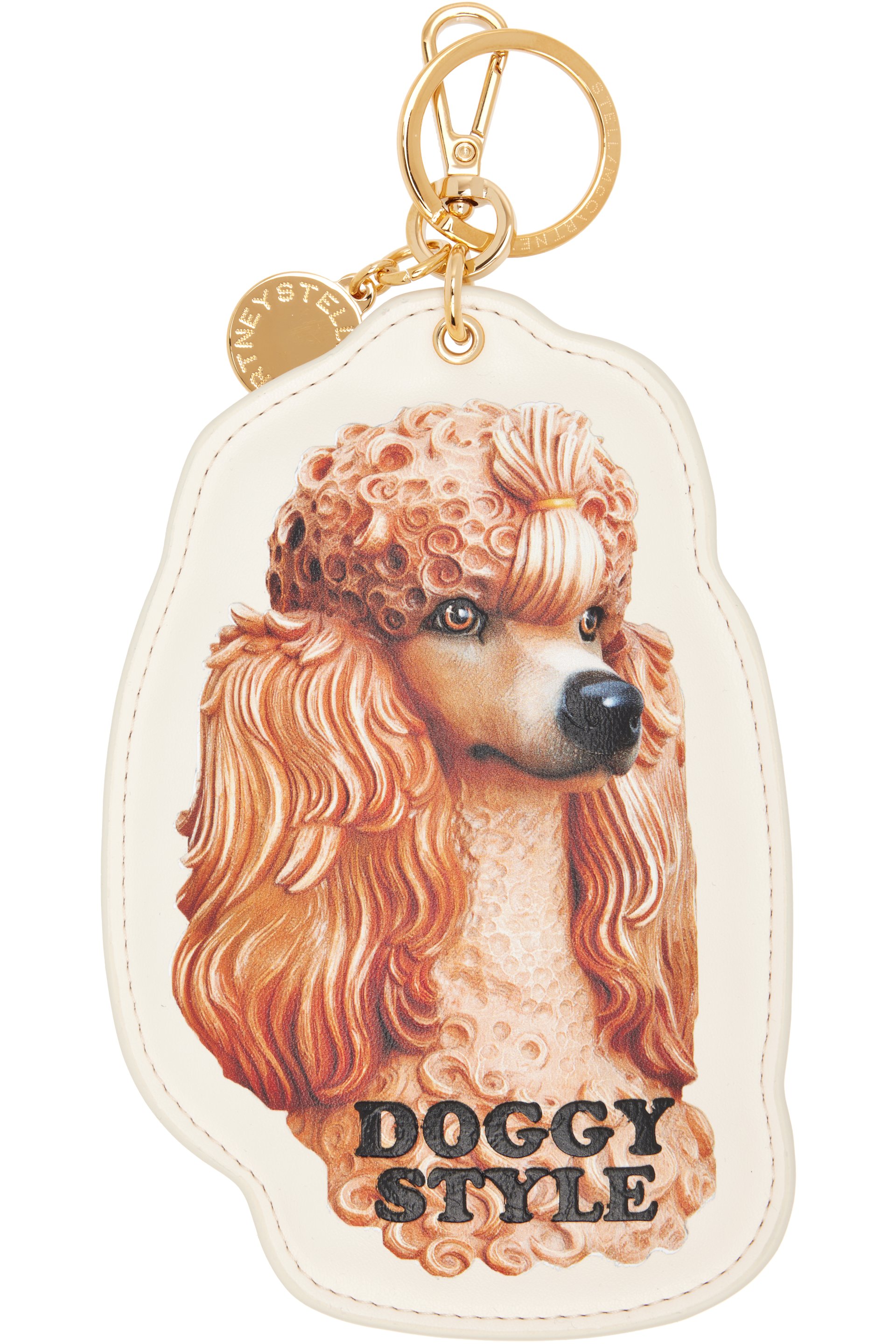 Stella McCartney - オフホワイト Jeff Koonsエディション Doggy Style チャーム キーホルダー