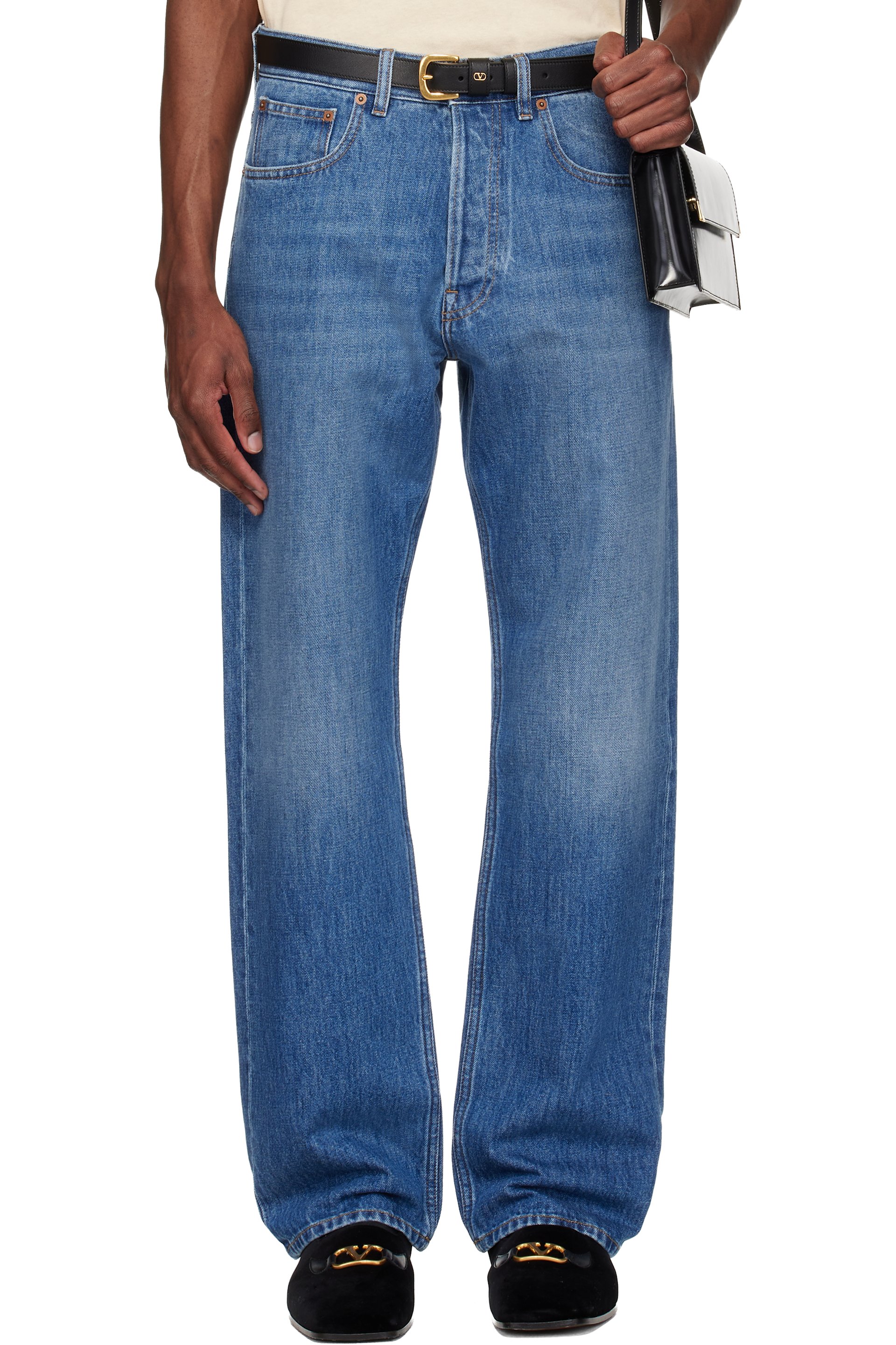 Valentino - Blue 5 Pocket Jeans