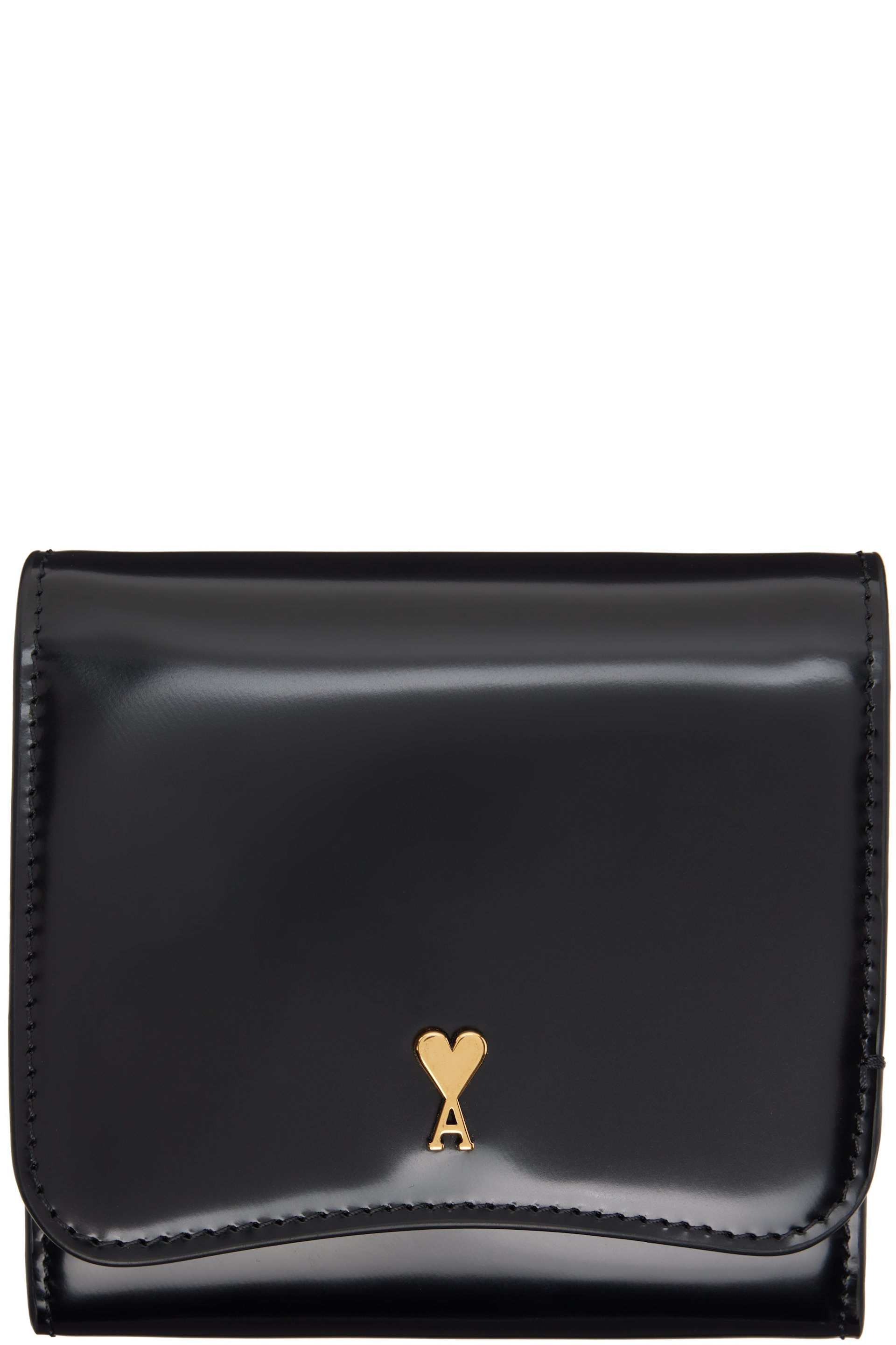 AMI Paris - Black Paris Paris Compact Wallet