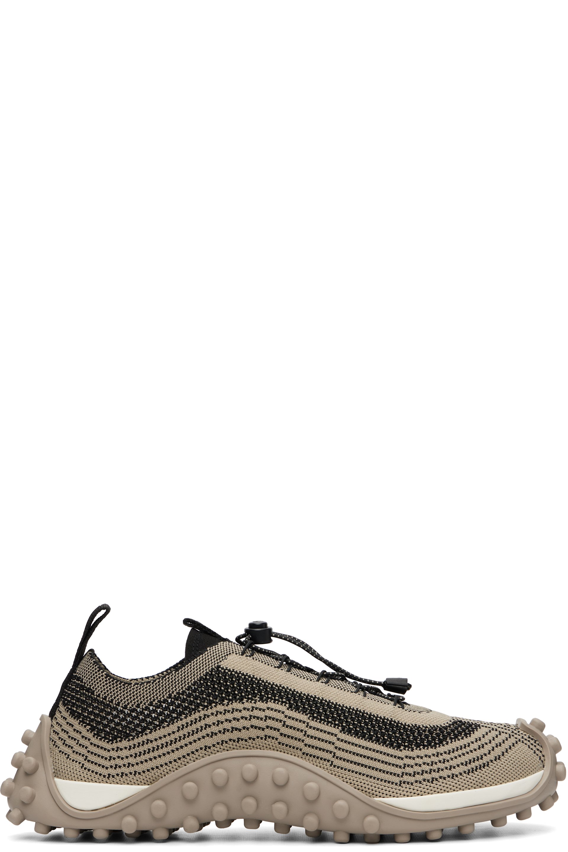 AMI Paris - Beige Mirage Knit Sneakers