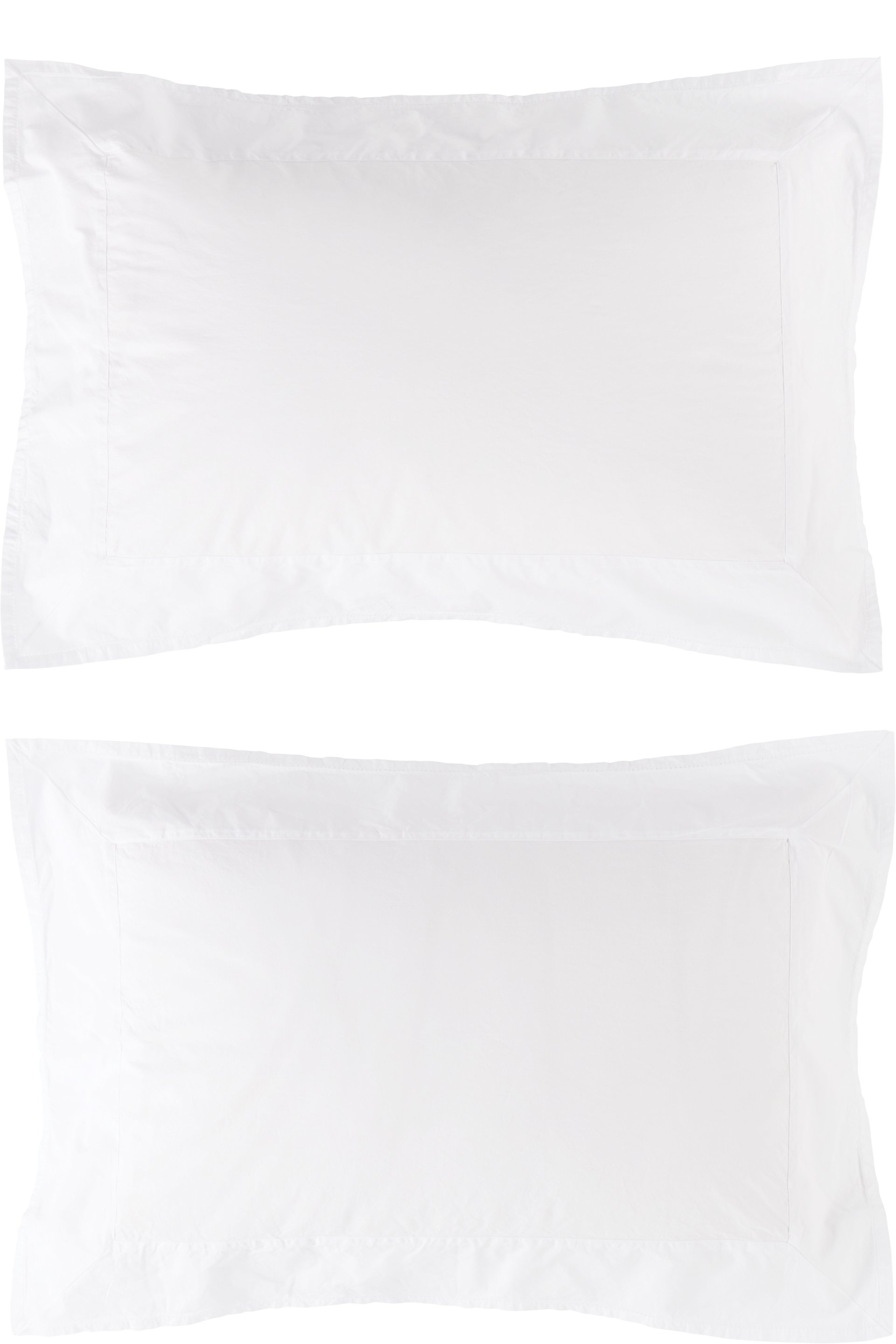 Tekla - Two-Pack White Odette Pillow Shams