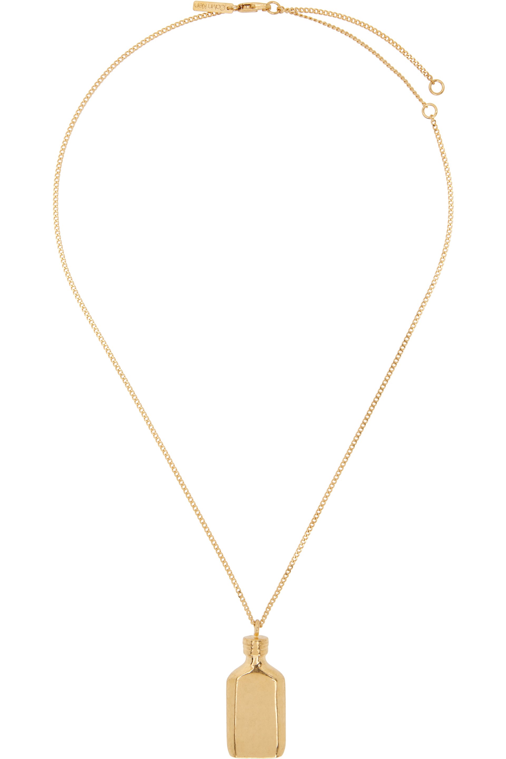Calvin Klein Collection - Collier breloque CK One