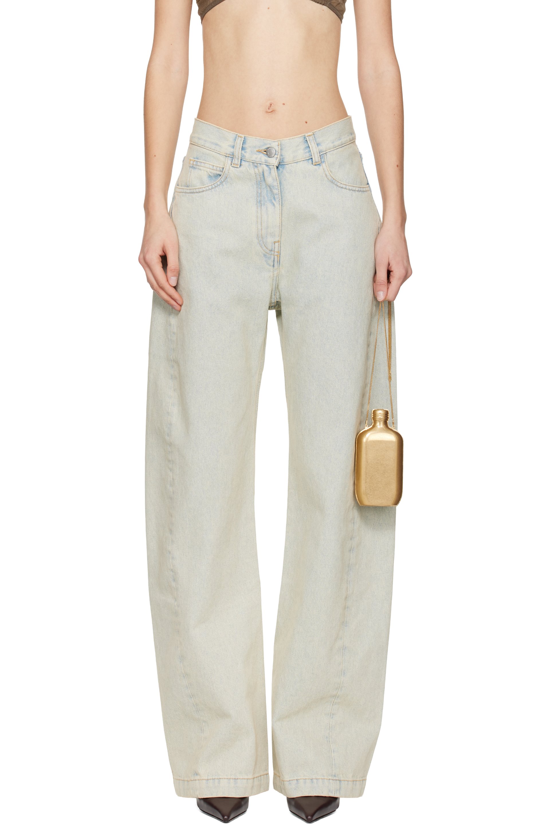 Calvin Klein Collection - Jean décontracté bleu