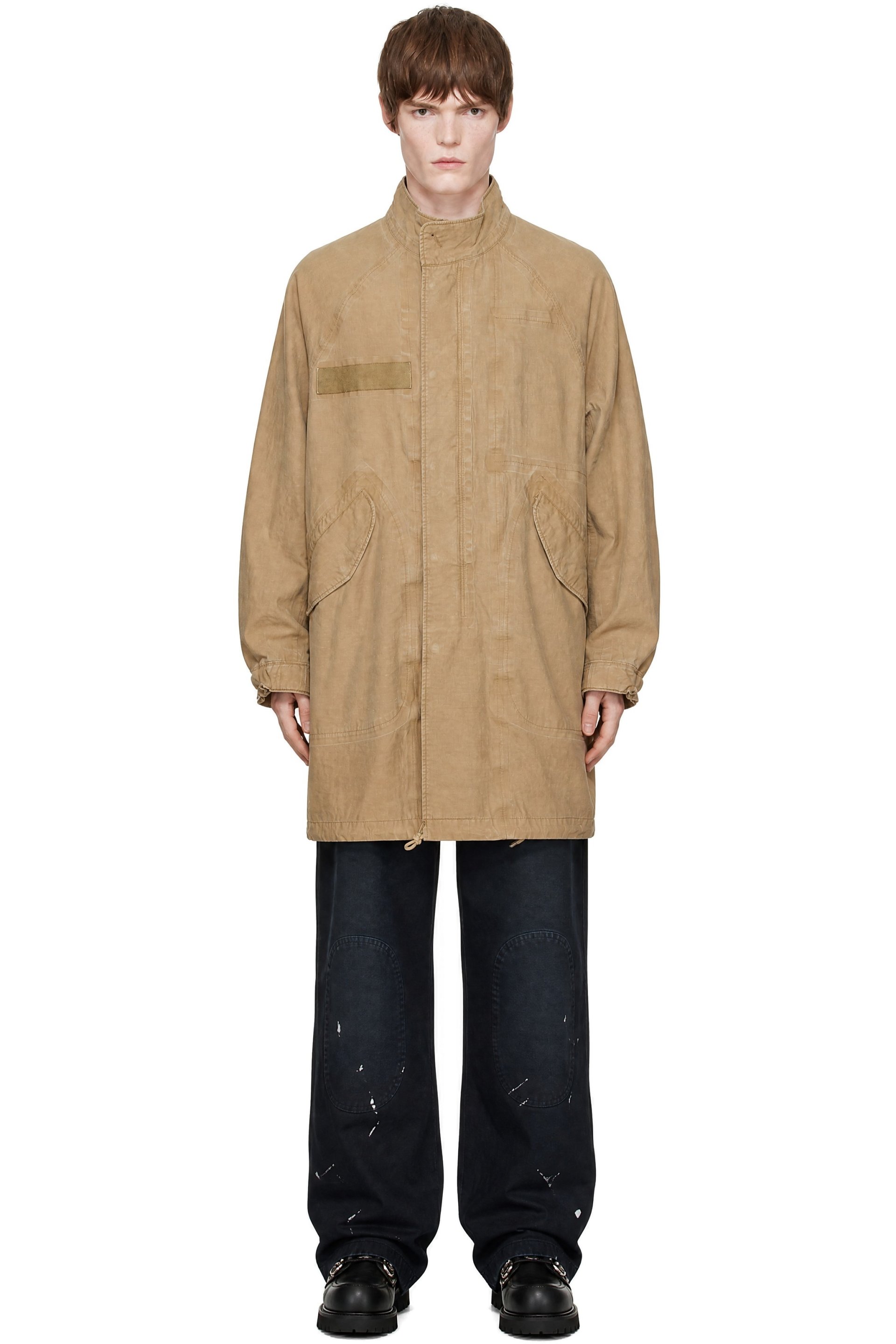 visvim - Beige Six Five Parka Coat
