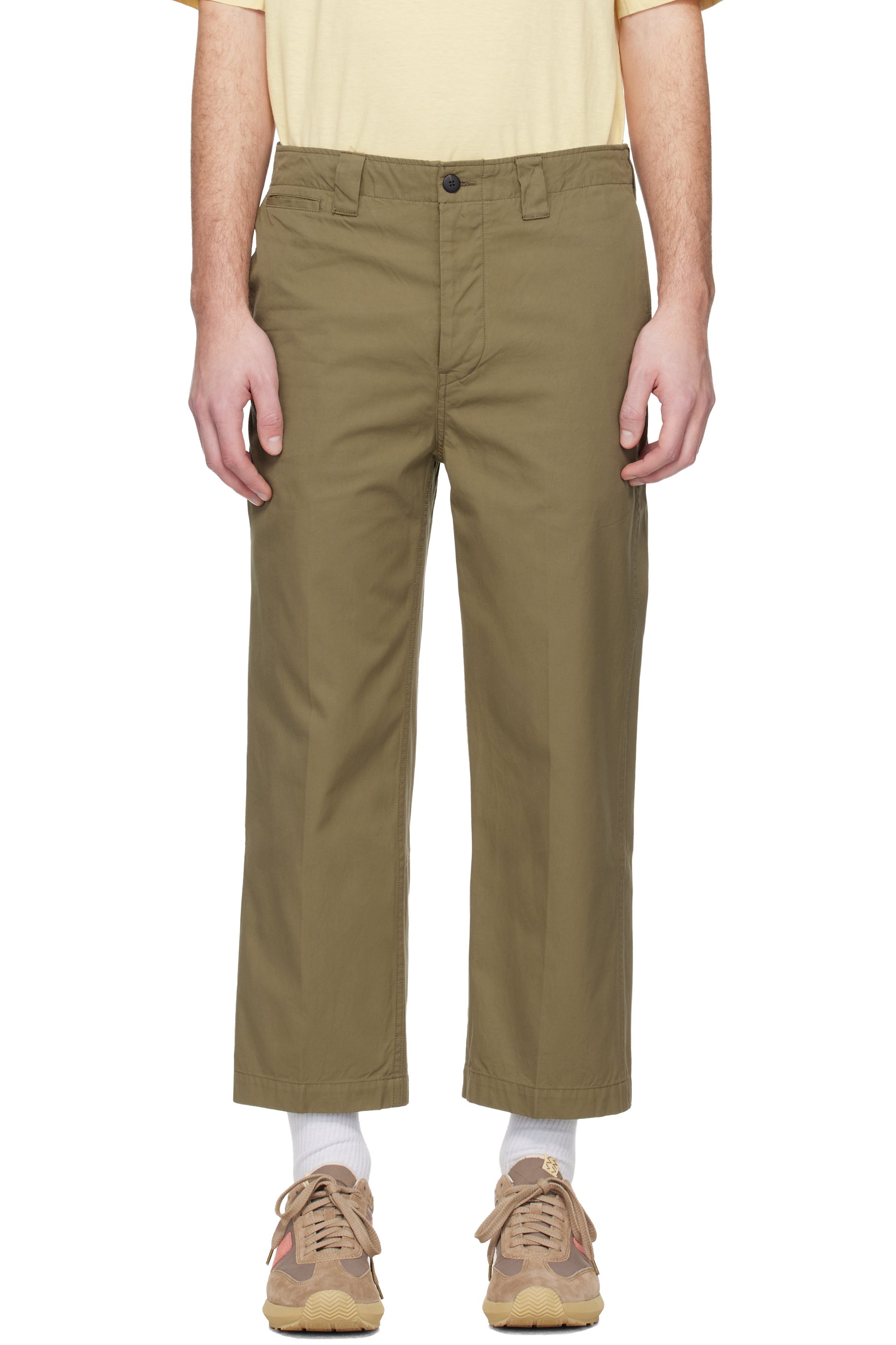 visvim - Khaki Leaguers Chino Trousers