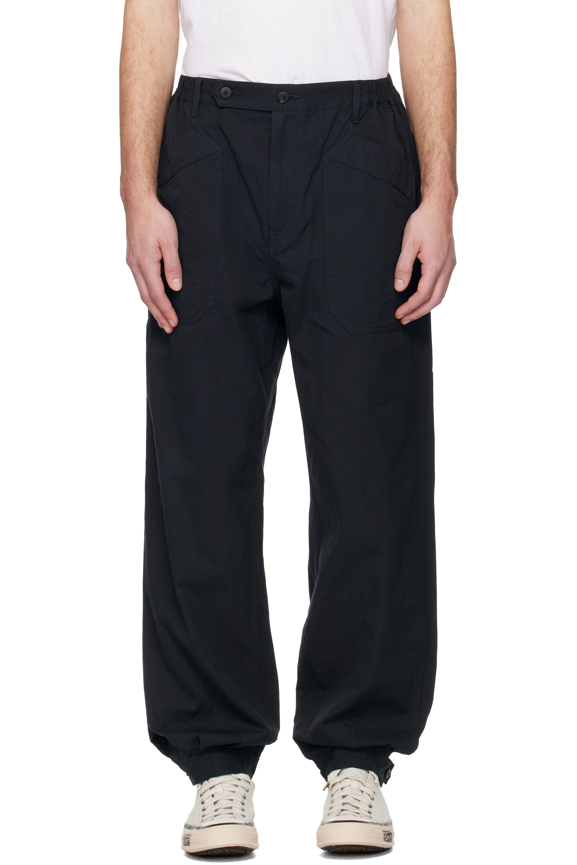 visvim - Navy Carrol Trousers
