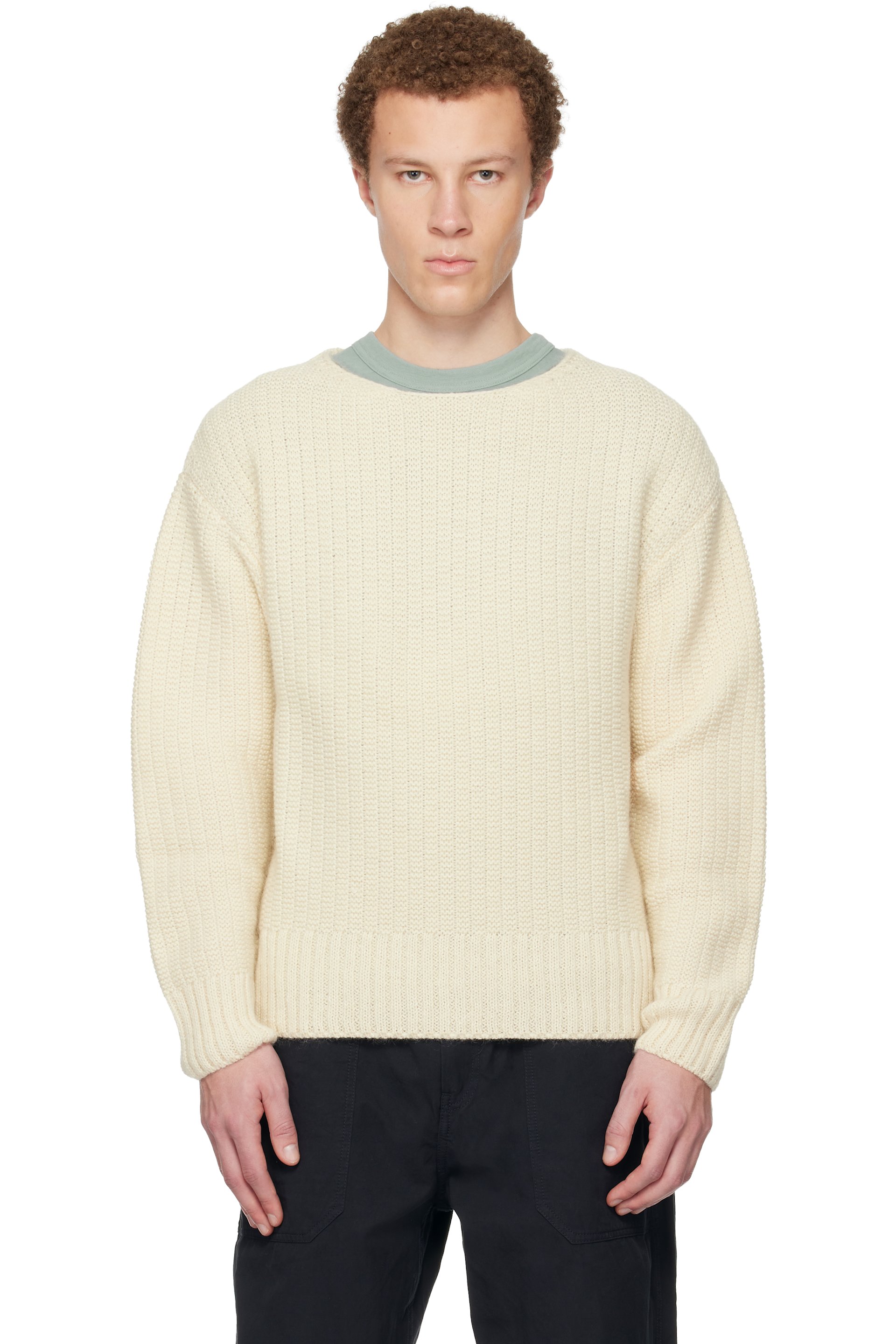 visvim - Off-White Knit Sweater