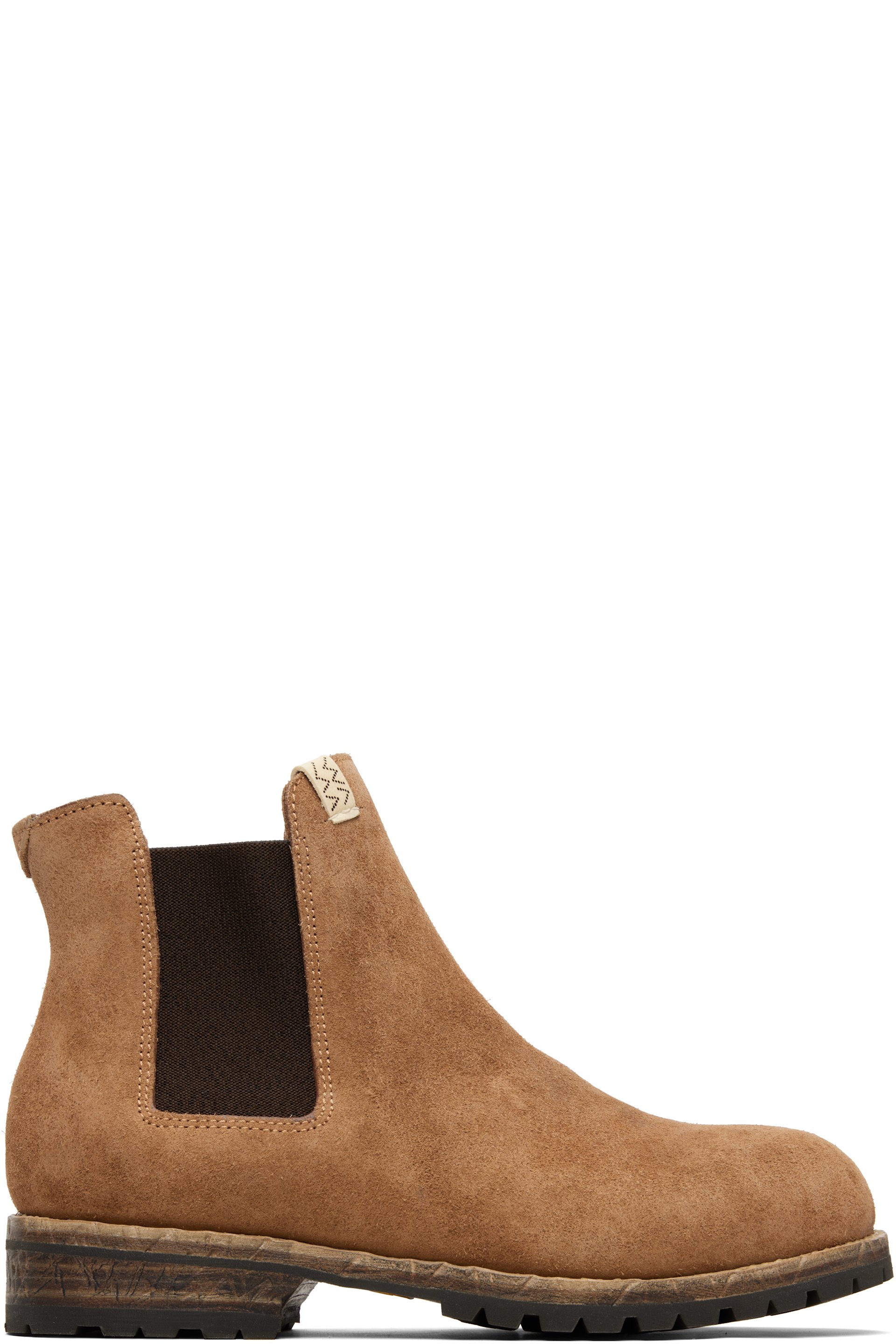 visvim - Brown Gornergrat Mid-Folk Chelsea Boots