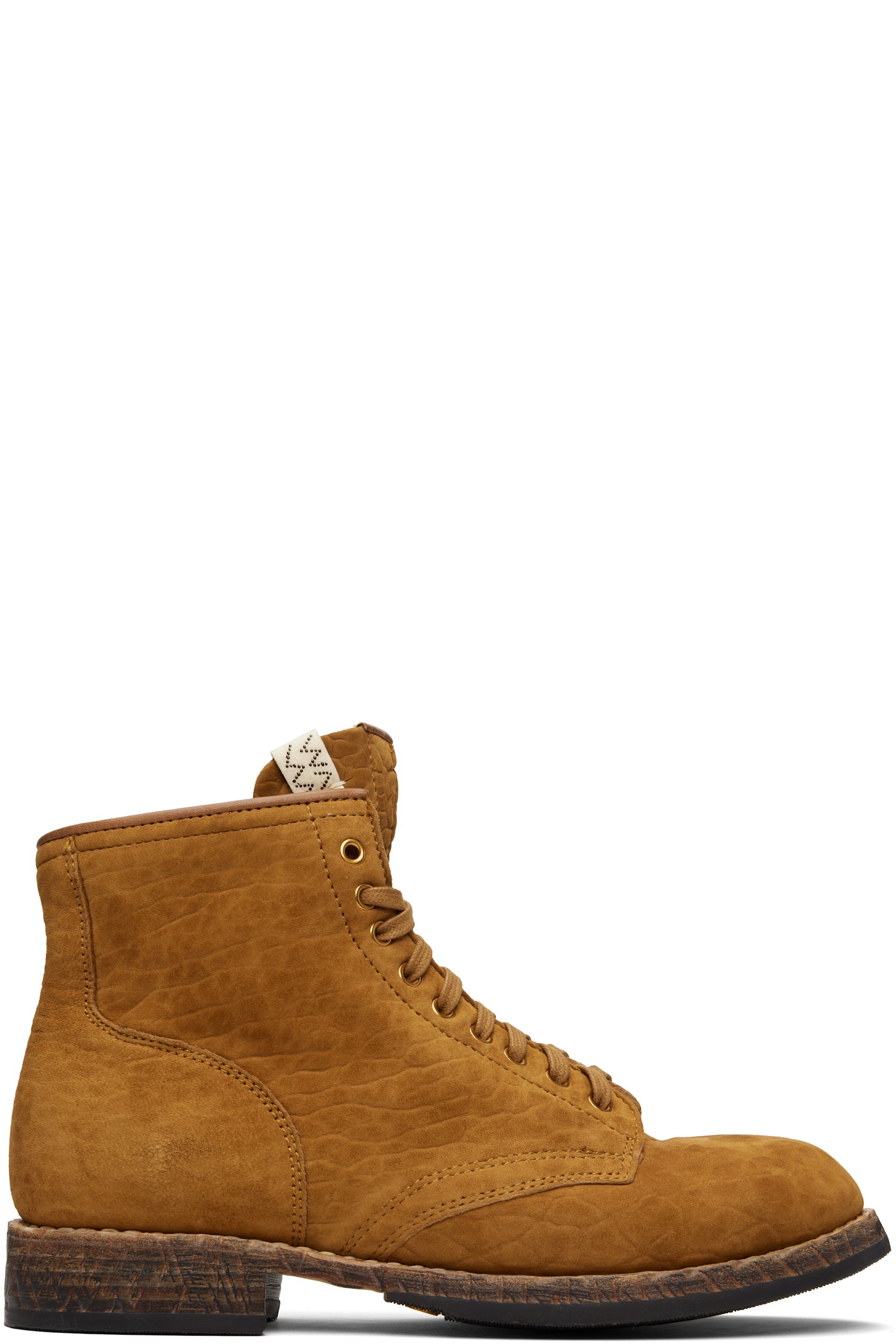 visvim - Tan Brigadier Mid-Folk Boots