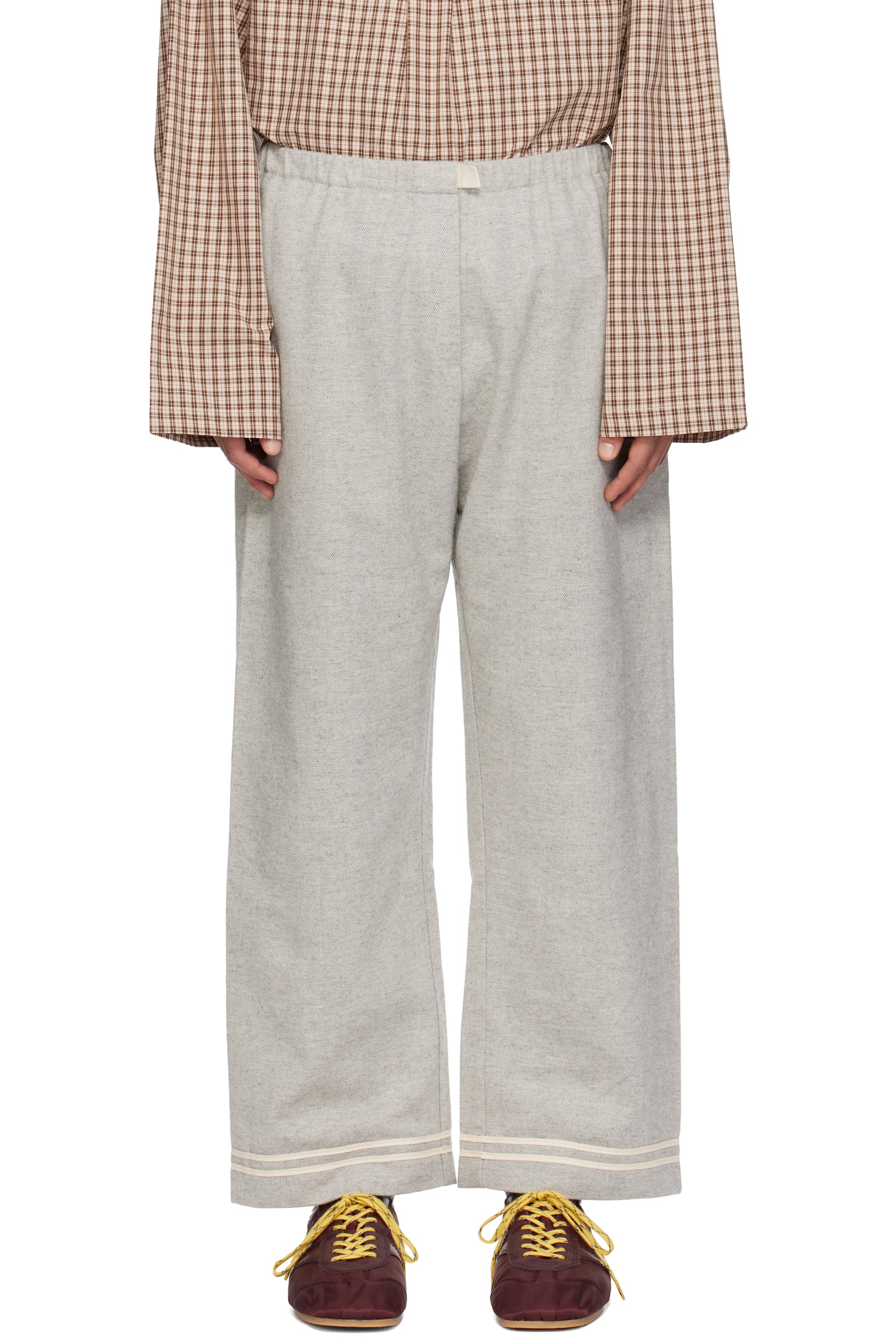 SC103 - Gray Banner Trousers