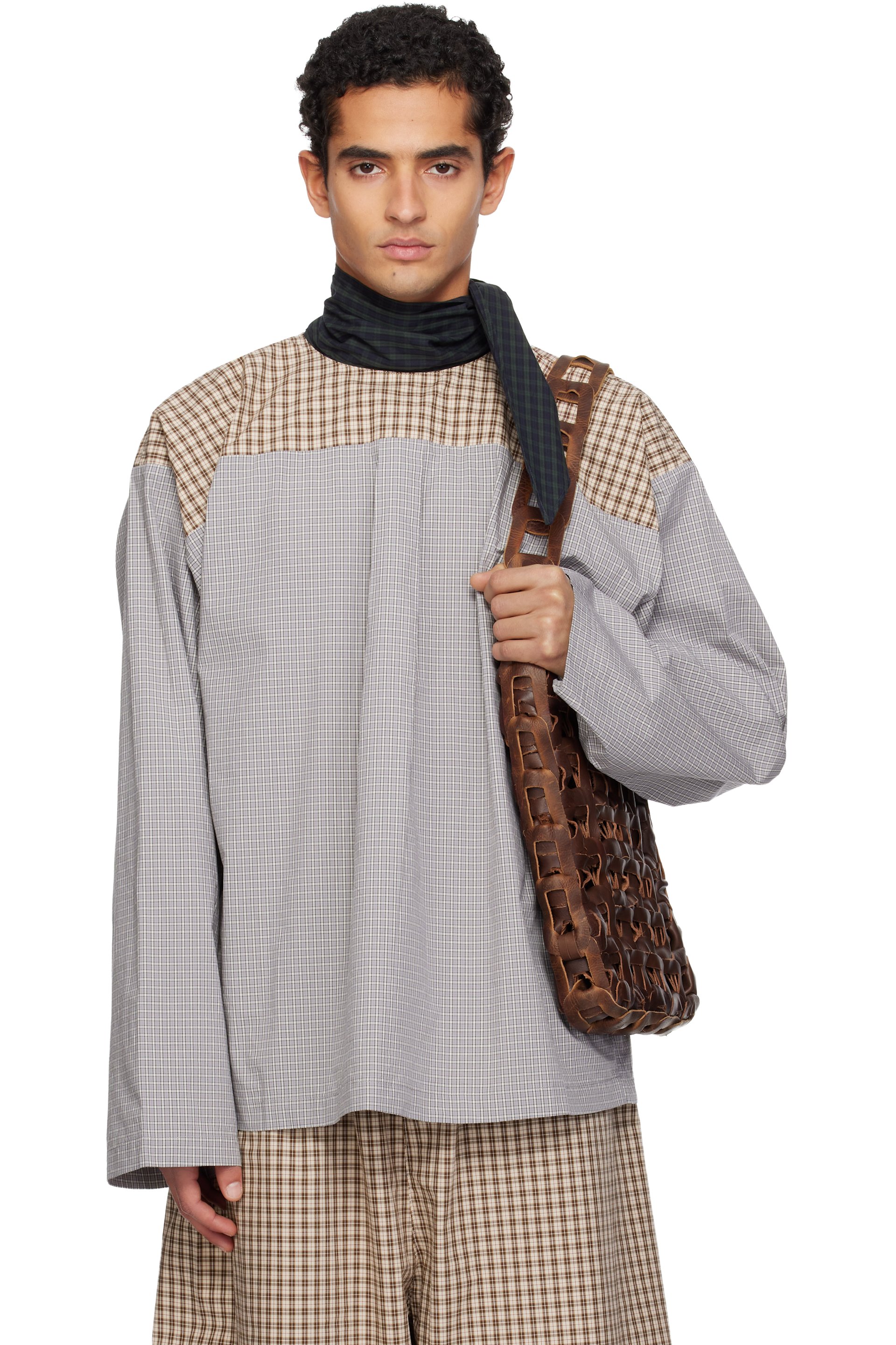 SC103 - Gray Compass Shirt