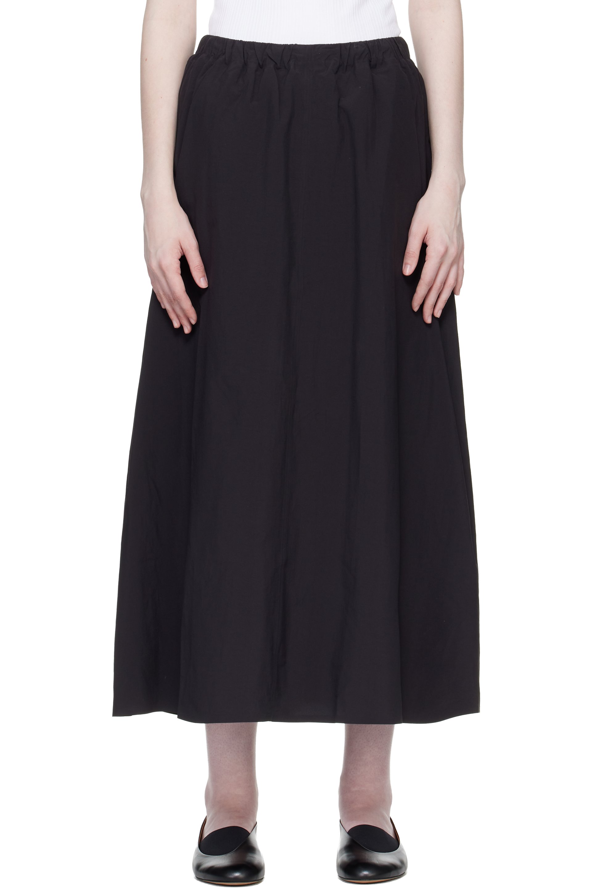 Veilance - Black Carbene SL Midi Skirt