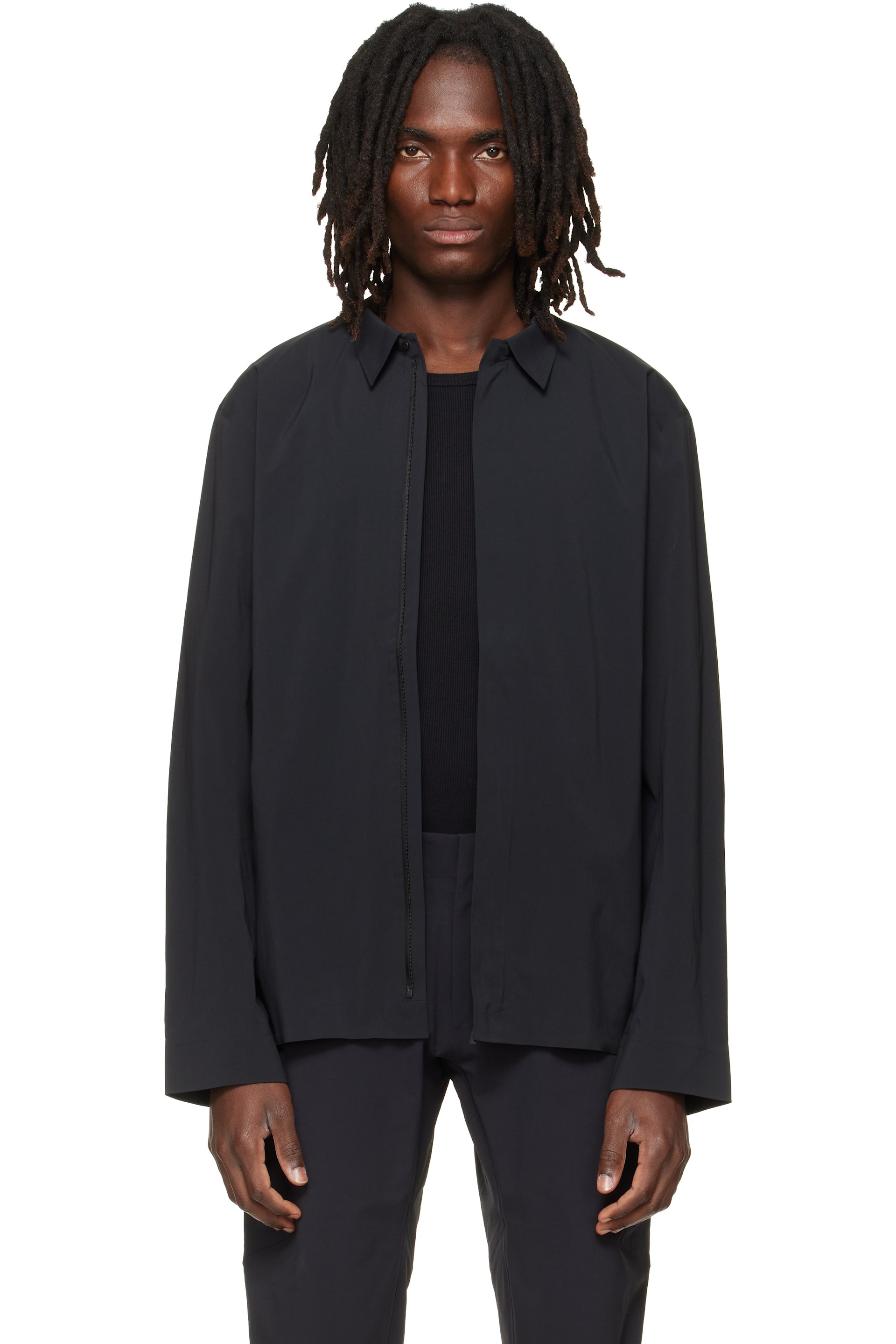 Veilance - Black Metry L/S Shirt