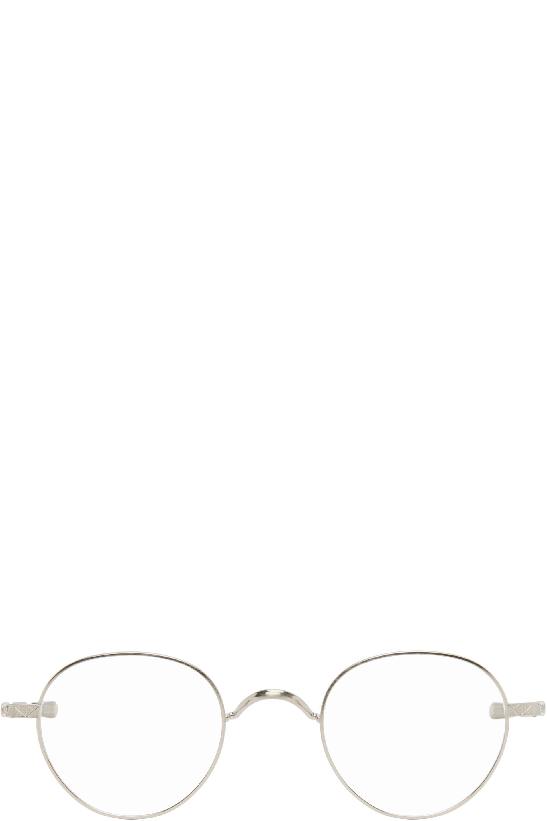 Oliver Peoples - Silver Kinston Glasses