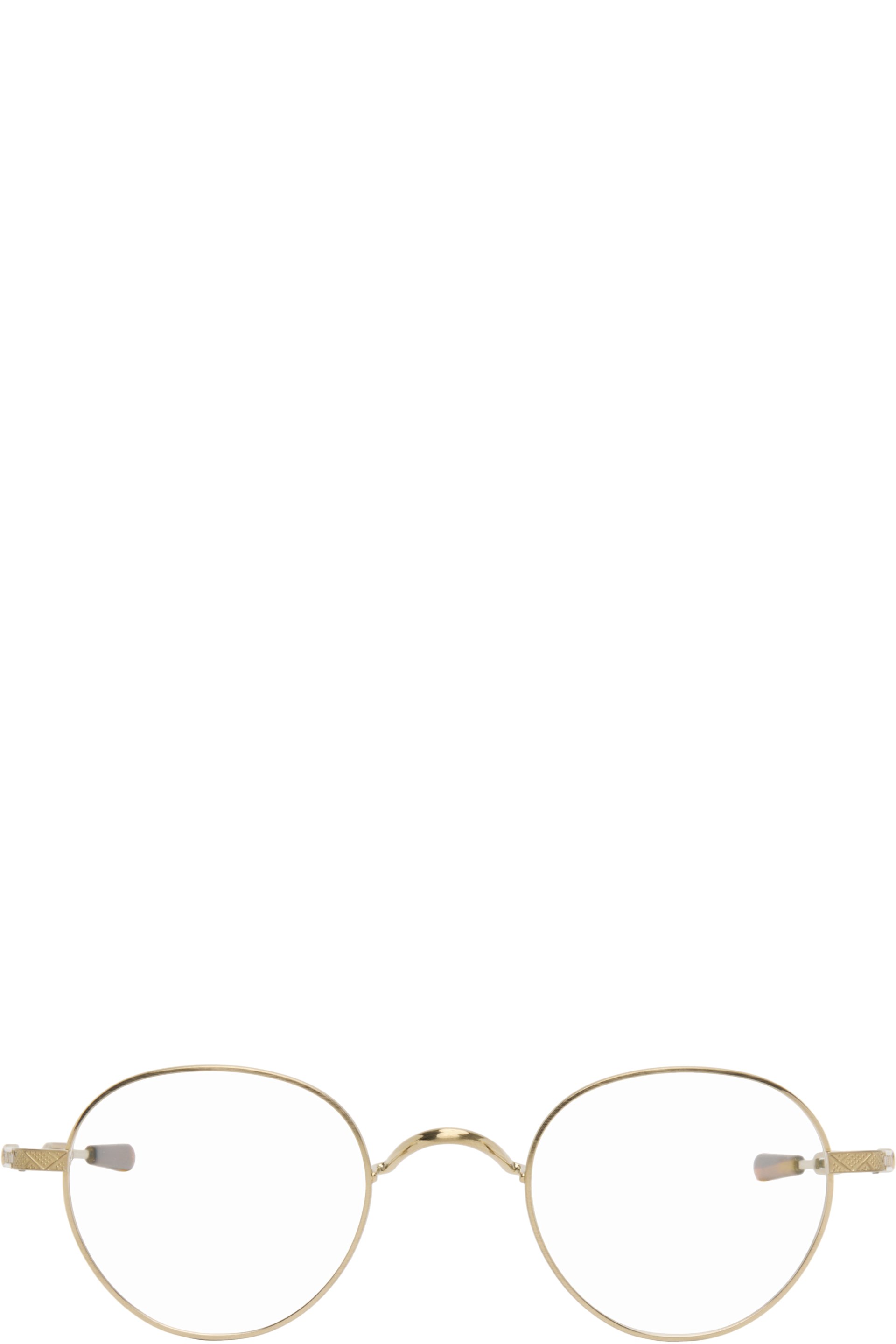 Oliver Peoples - Gold Kinston Glasses