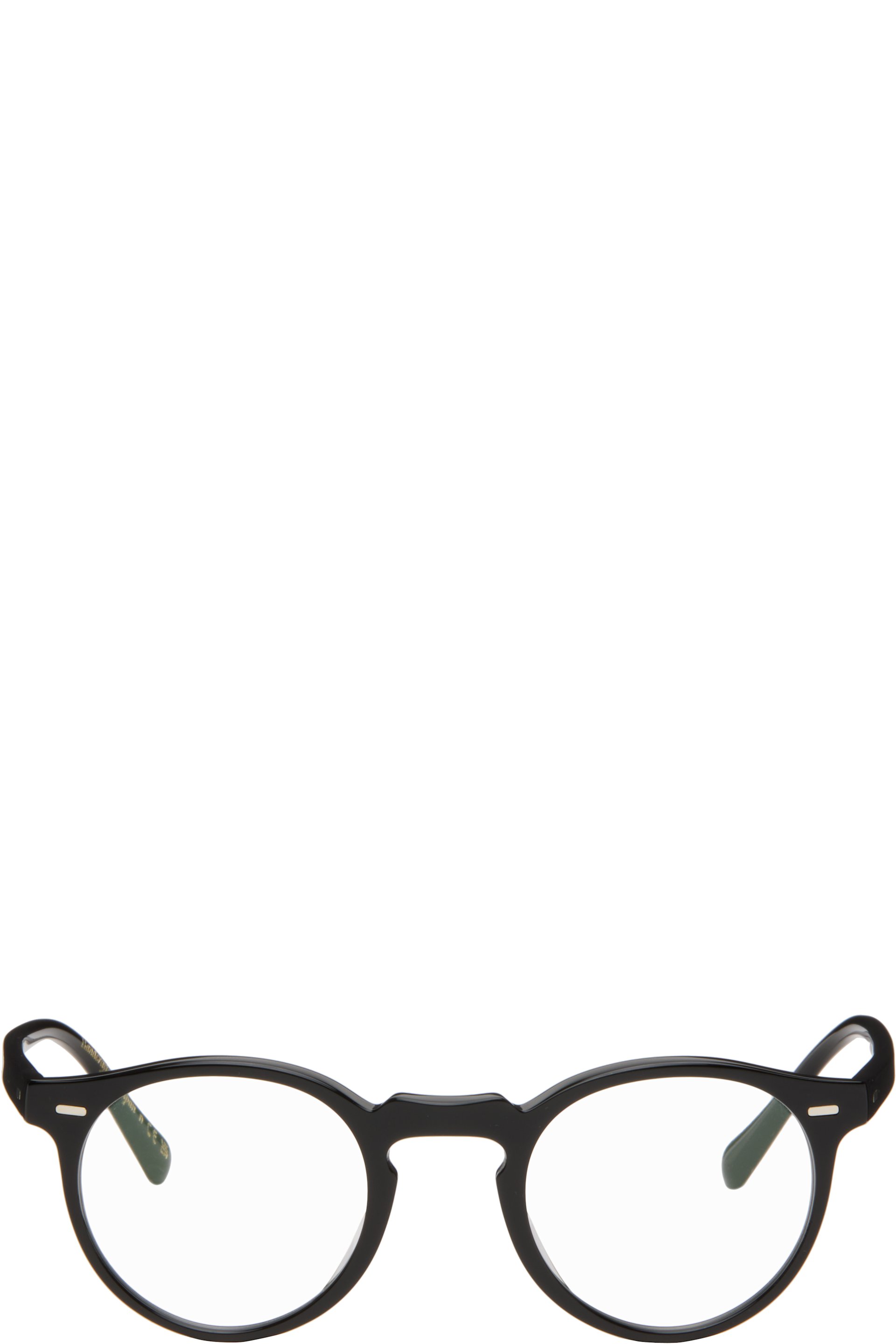Oliver Peoples - Black Gregory Peck Glasses