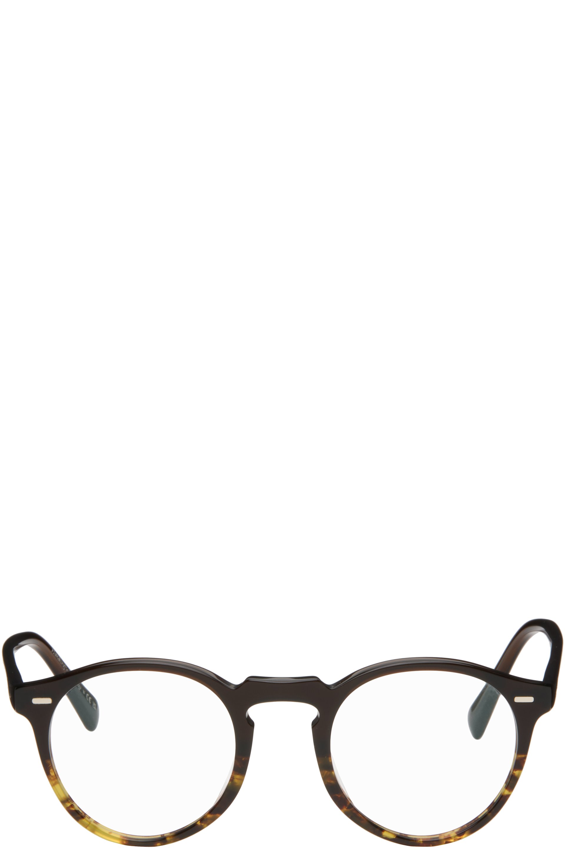 Oliver Peoples - Brown Gregory Peck Glasses