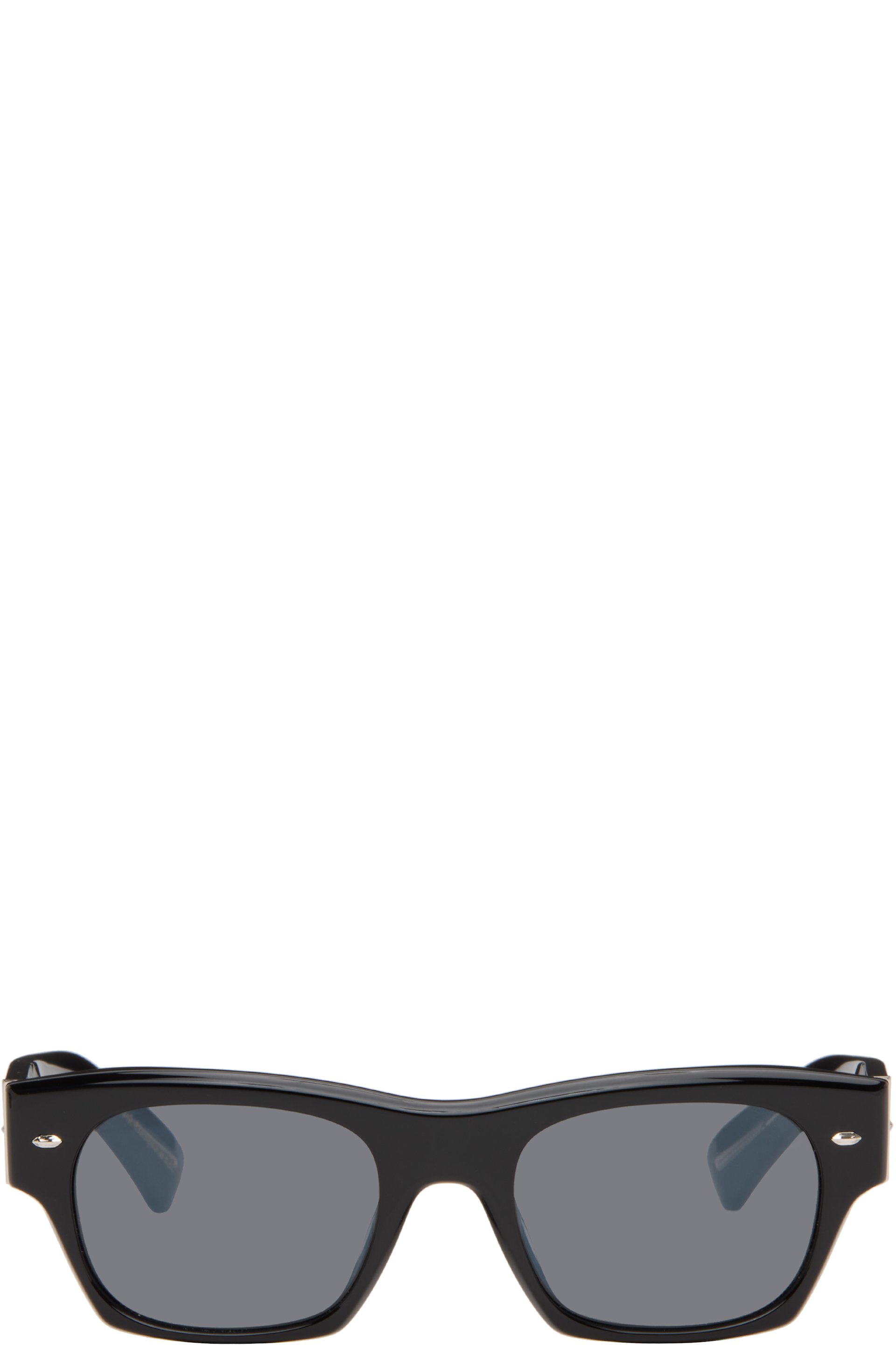 Oliver Peoples - Black Kasdan 18K Sunglasses