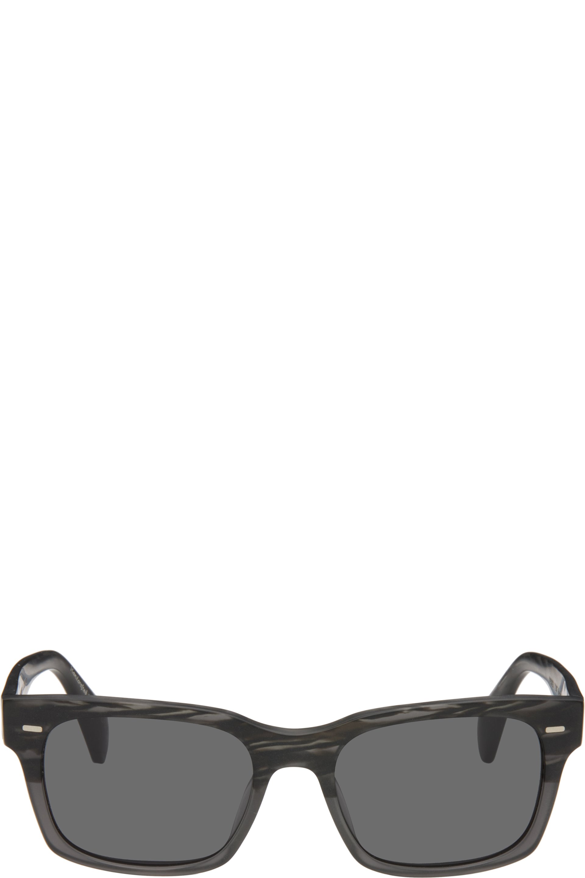 Oliver Peoples - Black & Gray Ryce Sunglasses