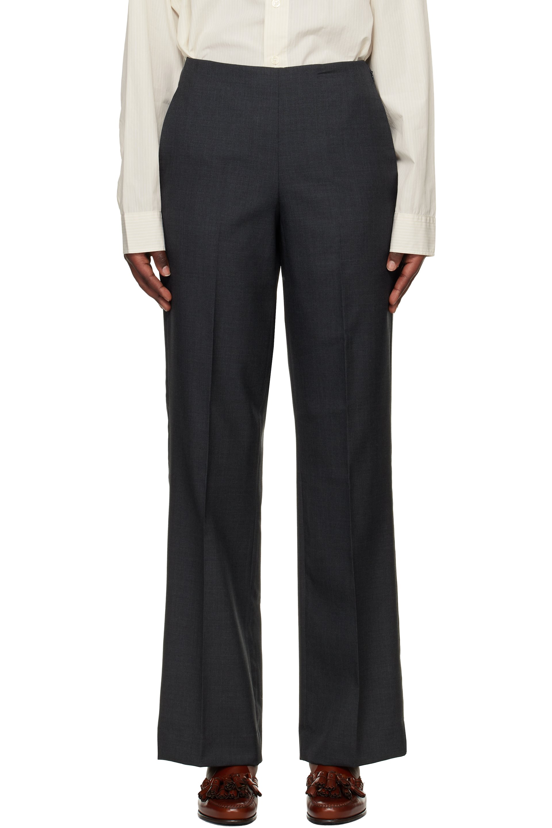 mfpen - Gray Taper Trousers